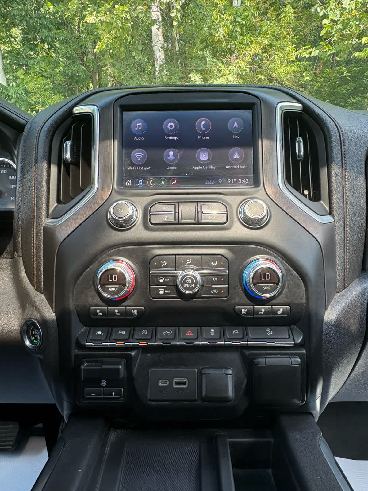 2019 GMC Sierra 1500 AT4 Pacific Blue Metallic at Baglier Buick GMC Mazda