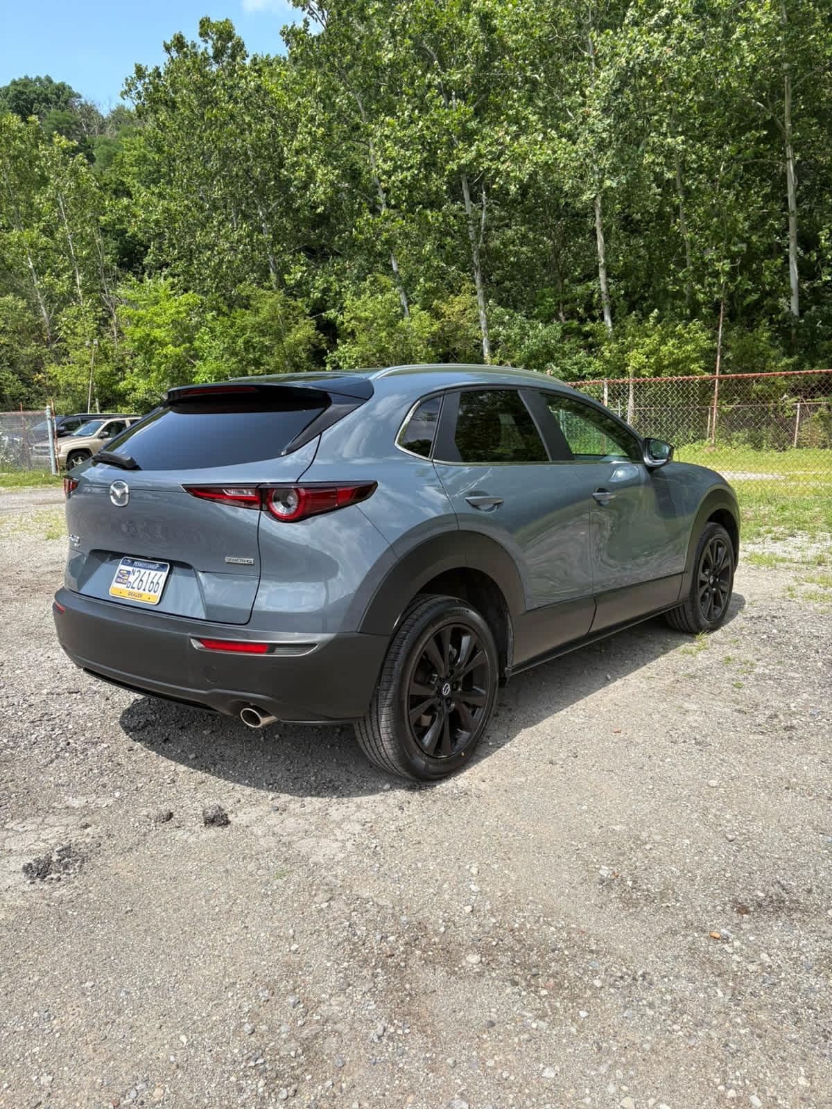 2023 Mazda CX-30 2.5 S Carbon Edition Polymetal Gray Metallic at Cochran Mazda