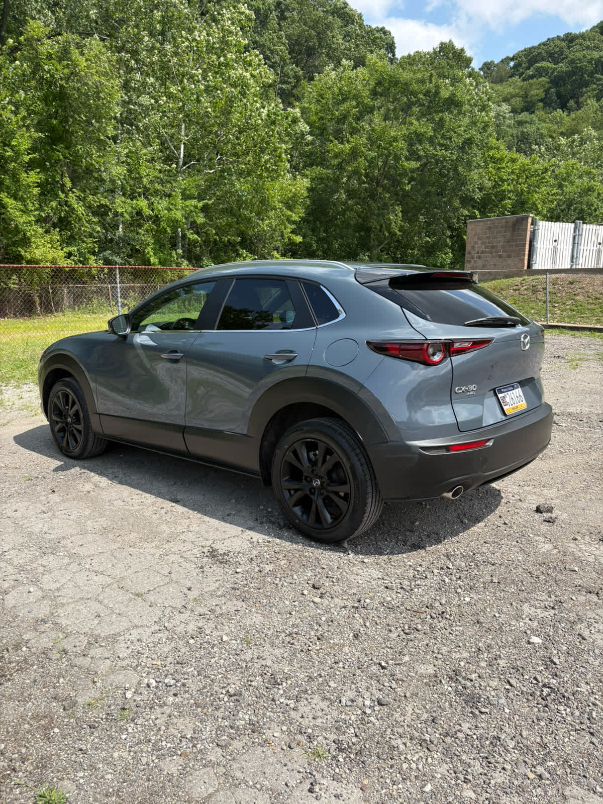 2023 Mazda CX-30 2.5 S Carbon Edition Polymetal Gray Metallic at Cochran Mazda