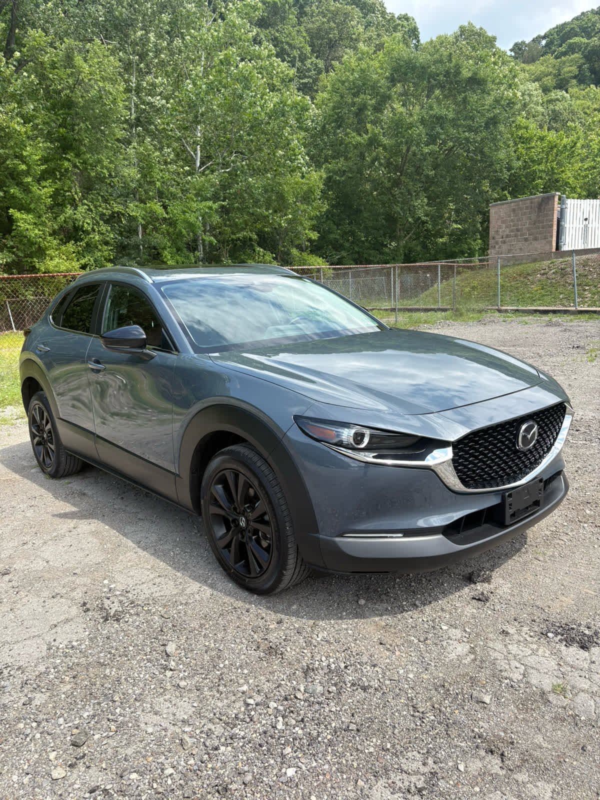 2023 Mazda CX-30 2.5 S Carbon Edition Polymetal Gray Metallic at Cochran Mazda