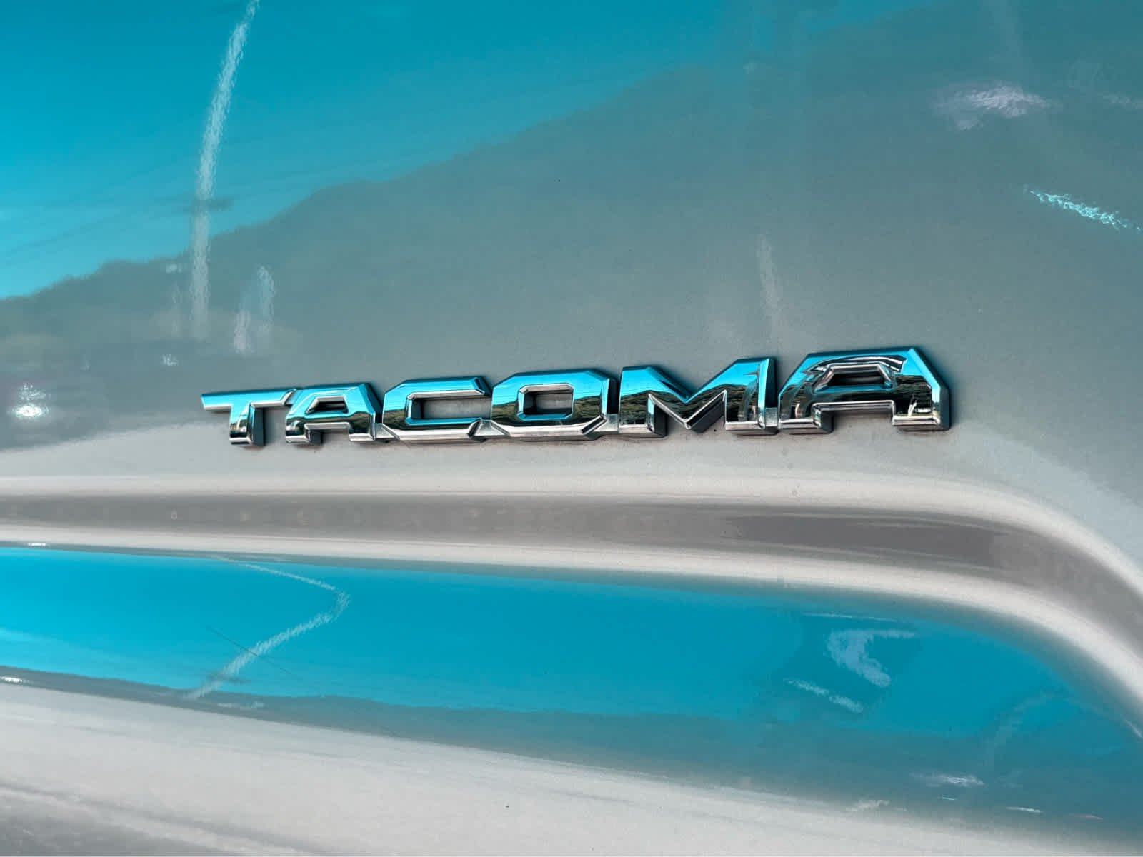 2017 Toyota Tacoma TRD Sport Silver Sky Metallic at Baglier Buick GMC Mazda