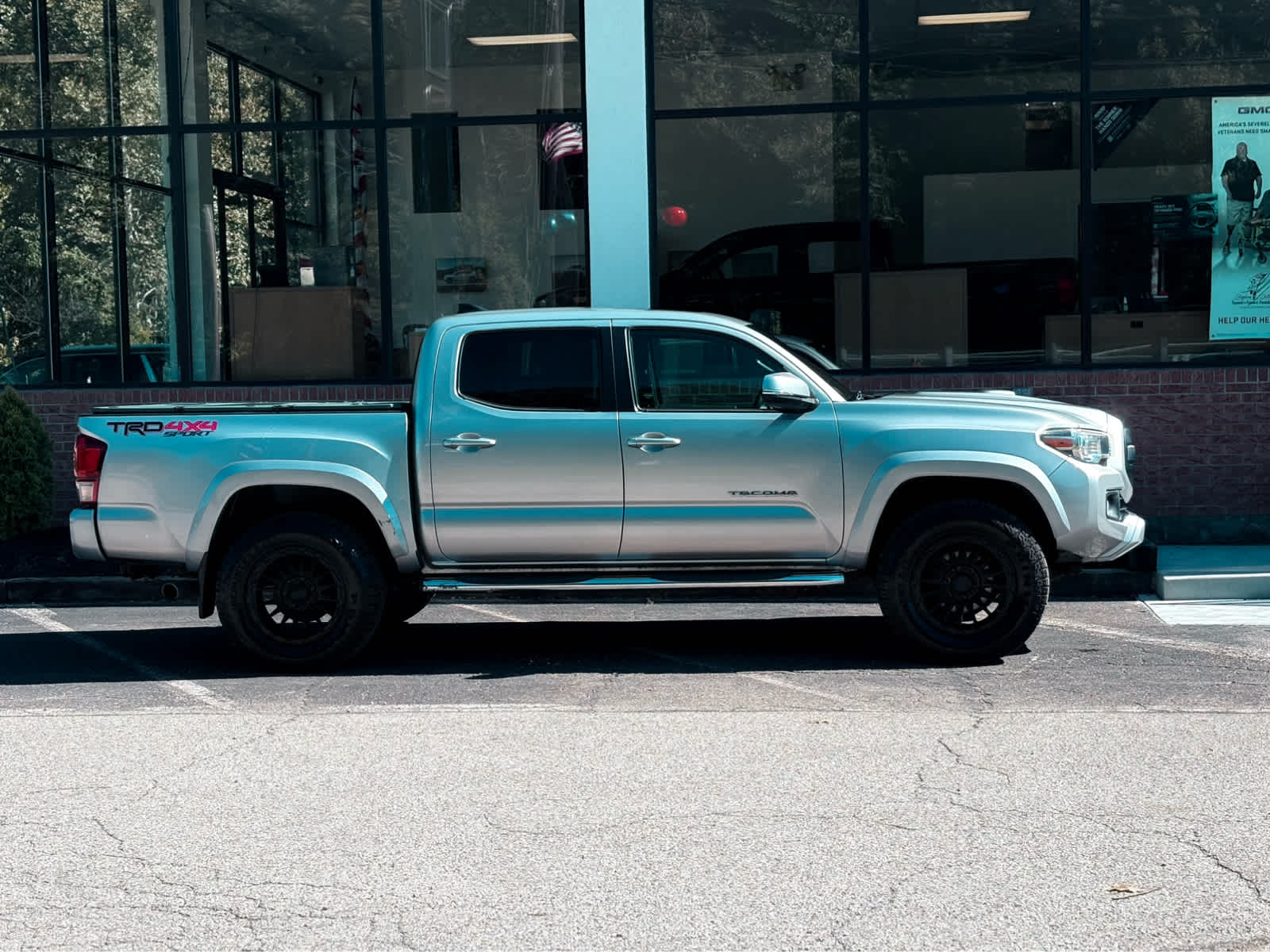 2017 Toyota Tacoma TRD Pro Silver Sky Metallic at Baglier Buick GMC Mazda