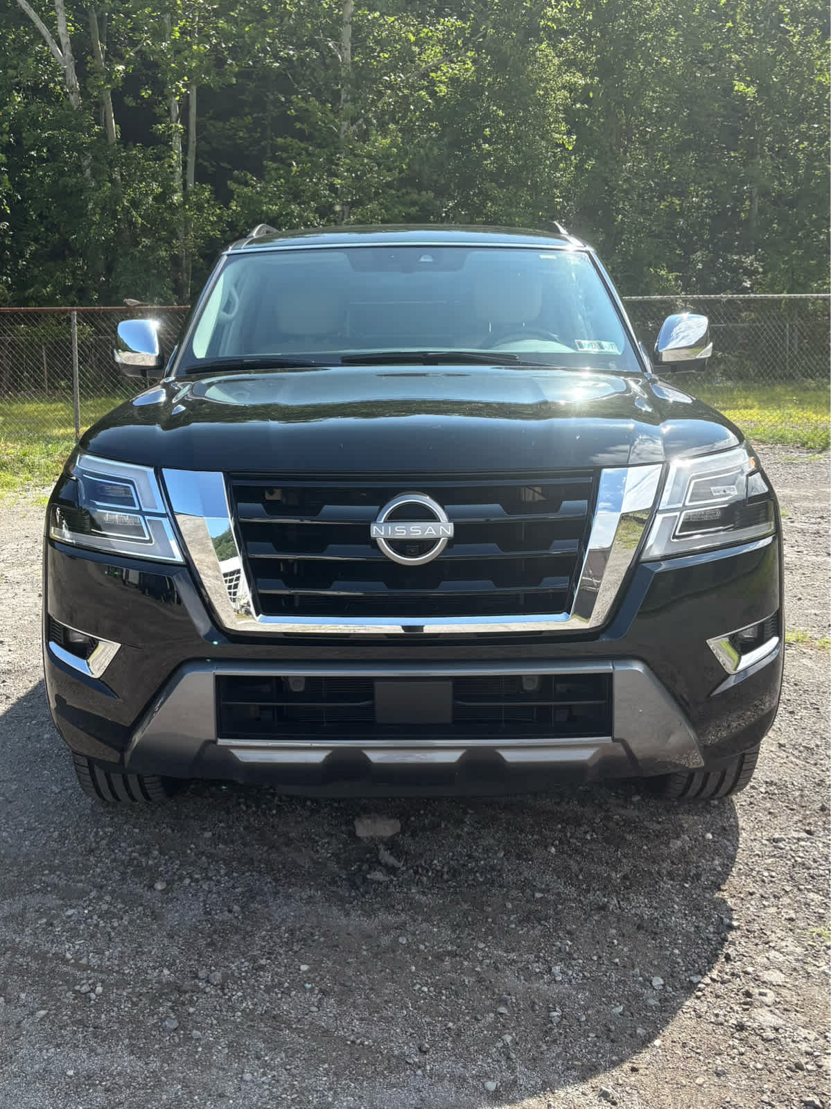2022 Nissan Armada Platinum Super Black at Altoona Honda