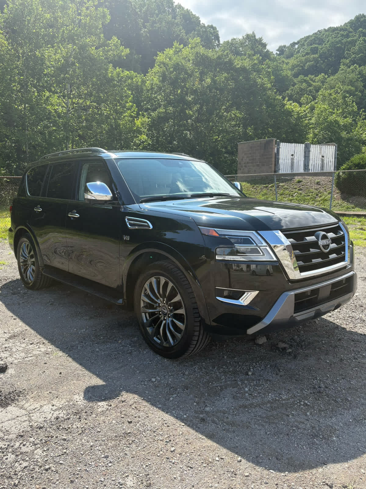 2022 Nissan Armada Platinum Super Black at Altoona Honda