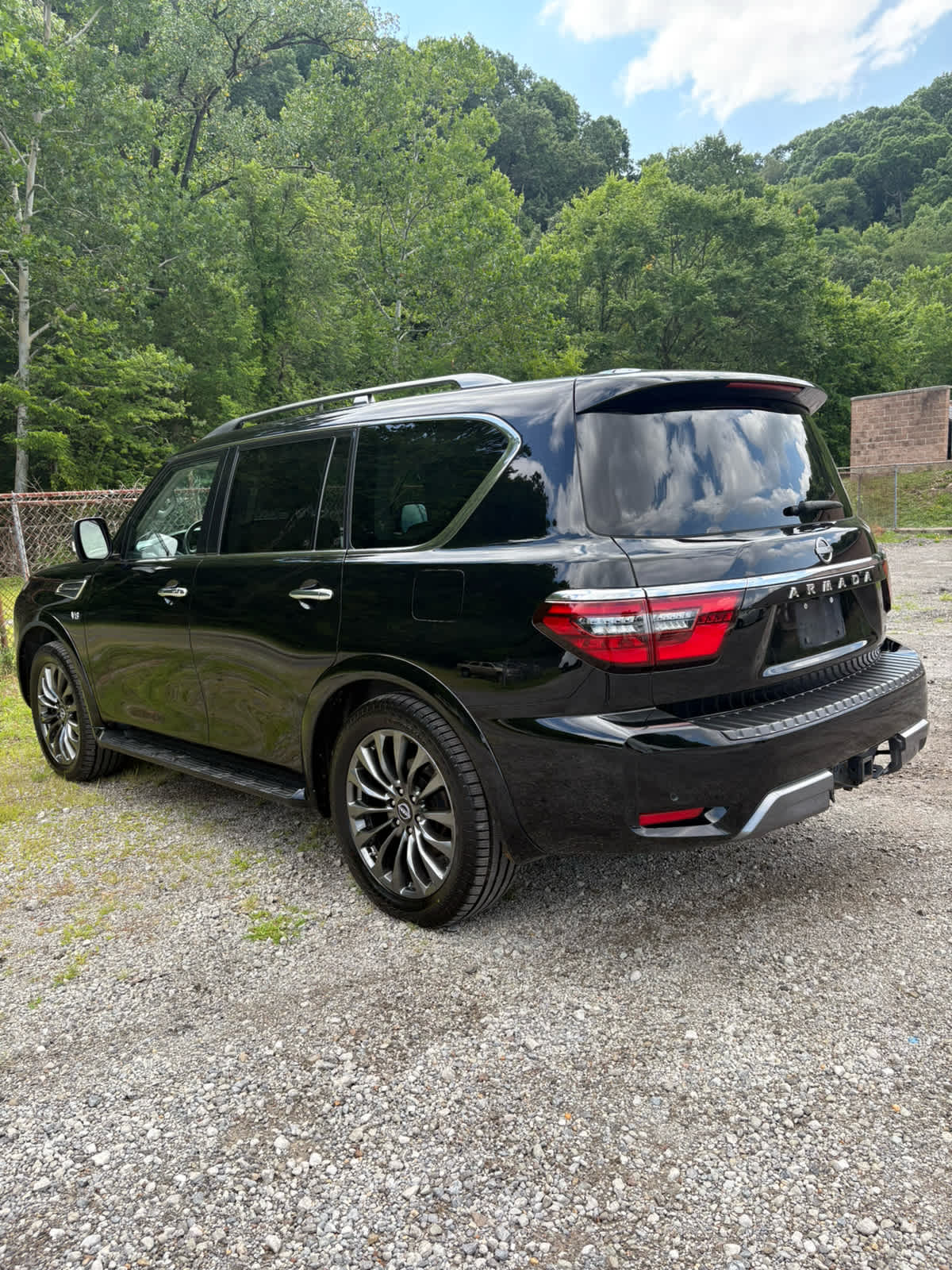 2022 Nissan Armada Platinum Super Black at Altoona Honda