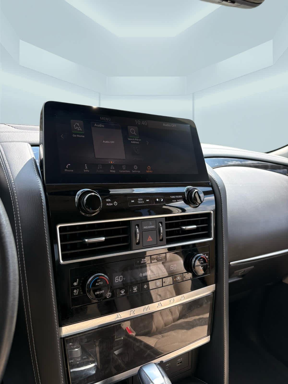 2022 Nissan Armada Platinum Super Black at Altoona Honda