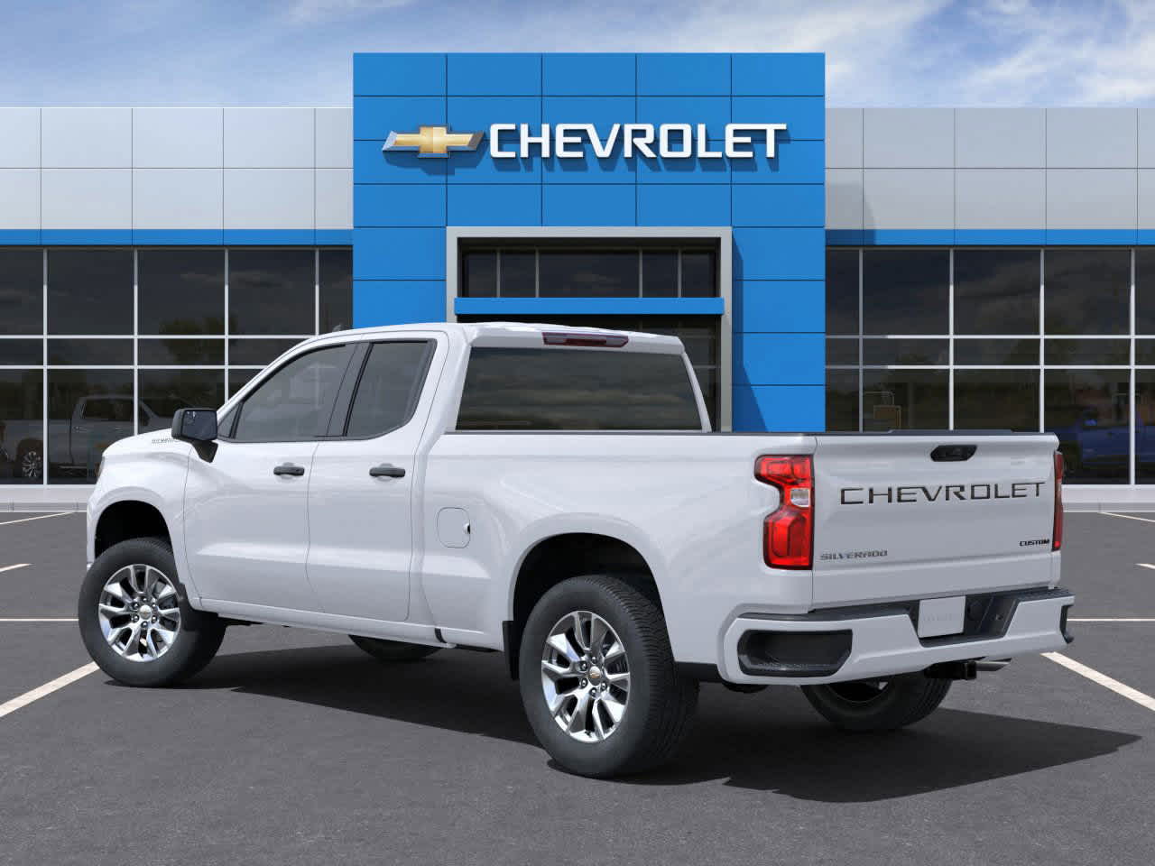 2025 Chevrolet Silverado 1500 Custom 2WD Double Cab 147 3