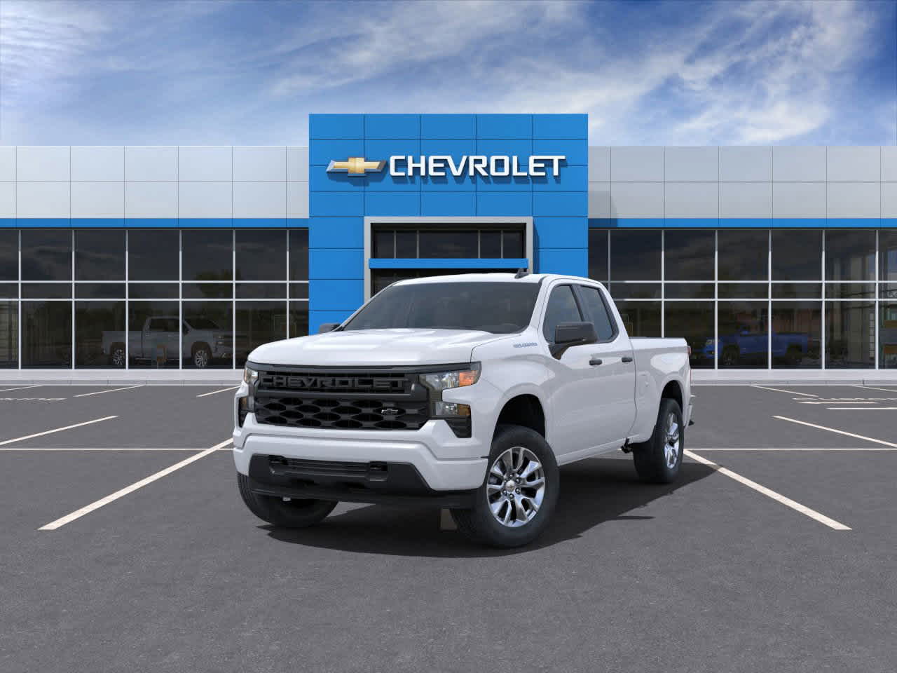 2025 Chevrolet Silverado 1500 Custom 2WD Double Cab 147 8