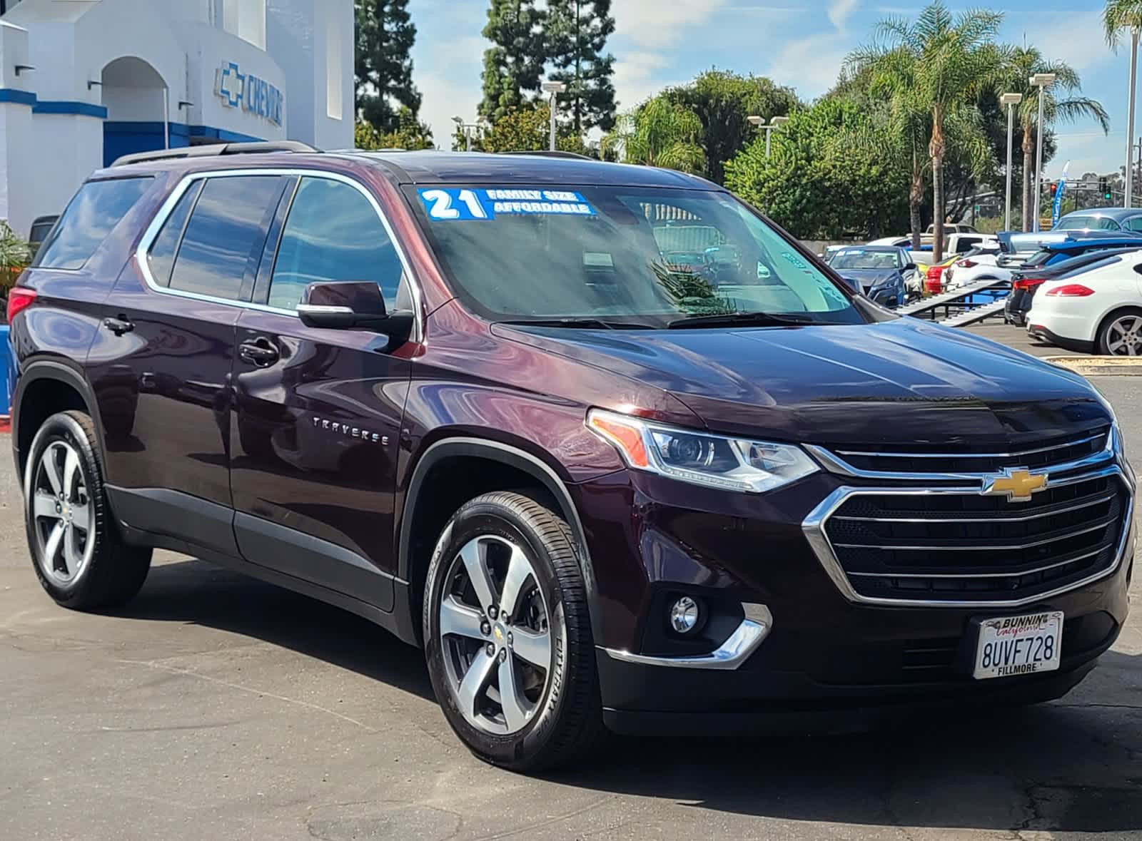 2021 Chevrolet Traverse LT Leather 2