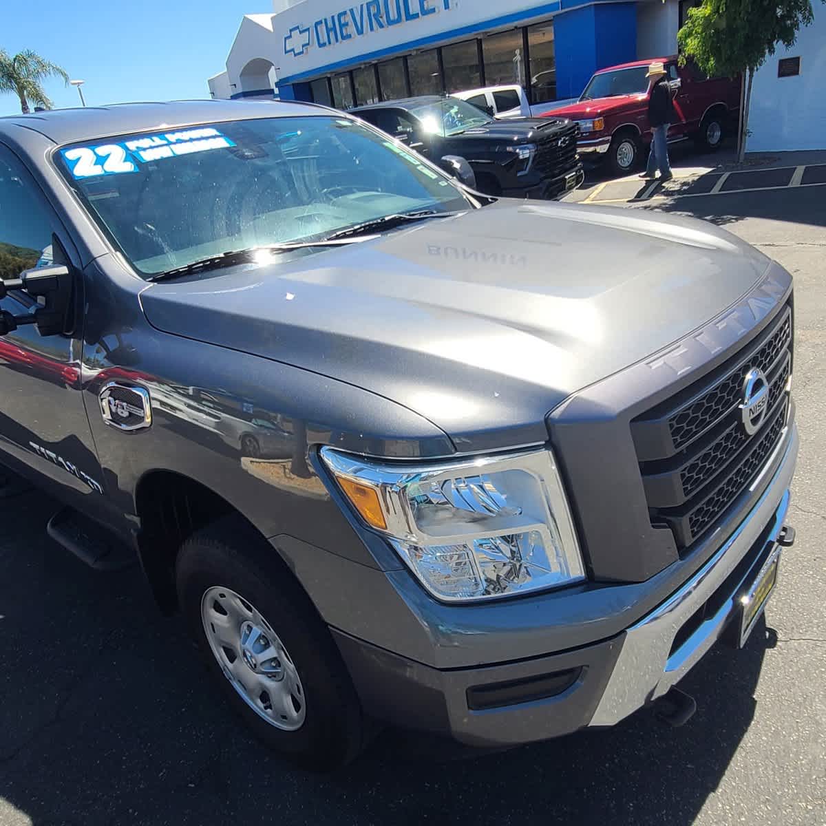 2022 Nissan Titan XD SV 4x4 Crew Cab 24