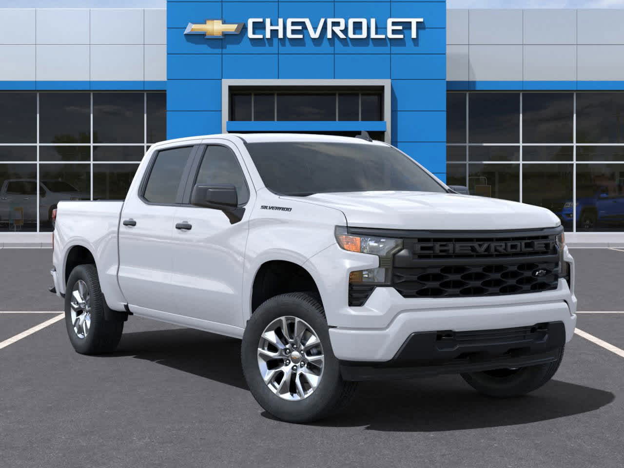 2025 Chevrolet Silverado 1500 Custom 2WD Crew Cab 147 7