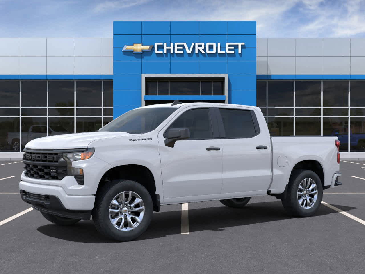 2025 Chevrolet Silverado 1500 Custom 2WD Crew Cab 147 2