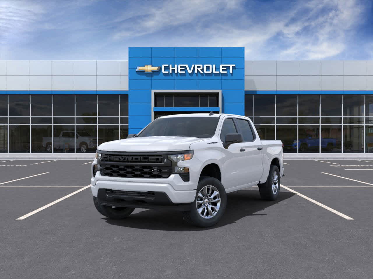 2025 Chevrolet Silverado 1500 Custom 2WD Crew Cab 147 8