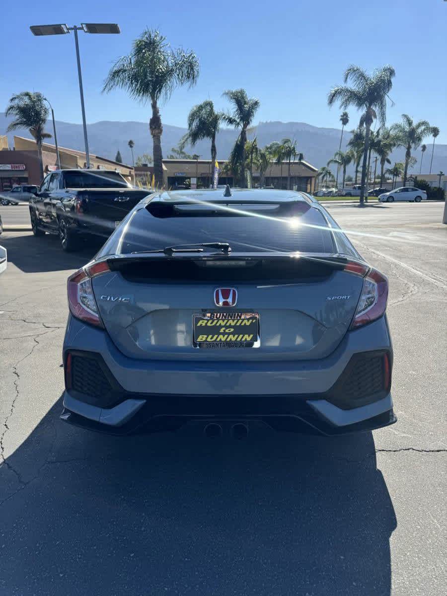 2018 Honda Civic Hatchback Sport 5