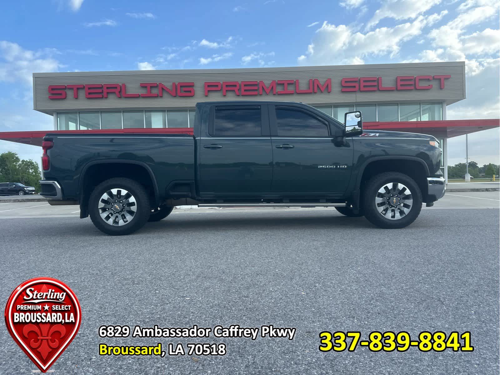 Cypress Gray 2025 Chevrolet Silverado 2500HD Pickup Truck Four-Wheel Drive Automatic