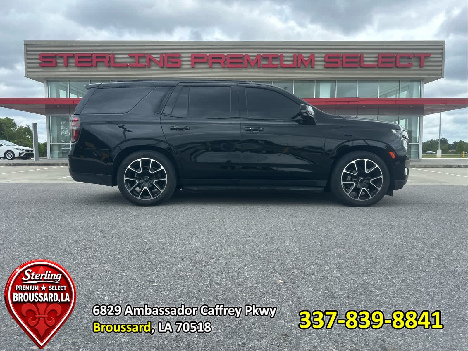 Black 2023 Chevrolet Tahoe SUV / Crossover Four-Wheel Drive Automatic