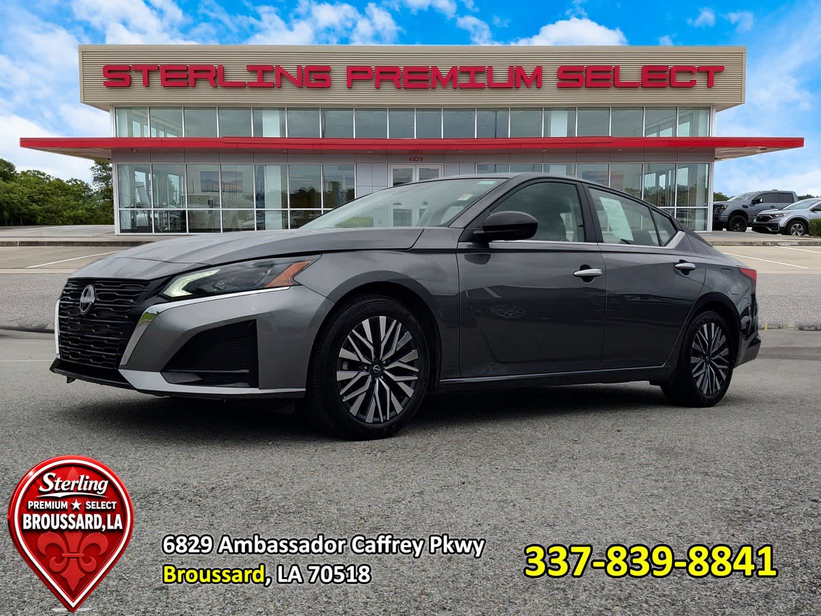 Gray (Gun Metallic) 2025 Nissan Altima Sedan Front-Wheel Drive Continuously Variable Transmission