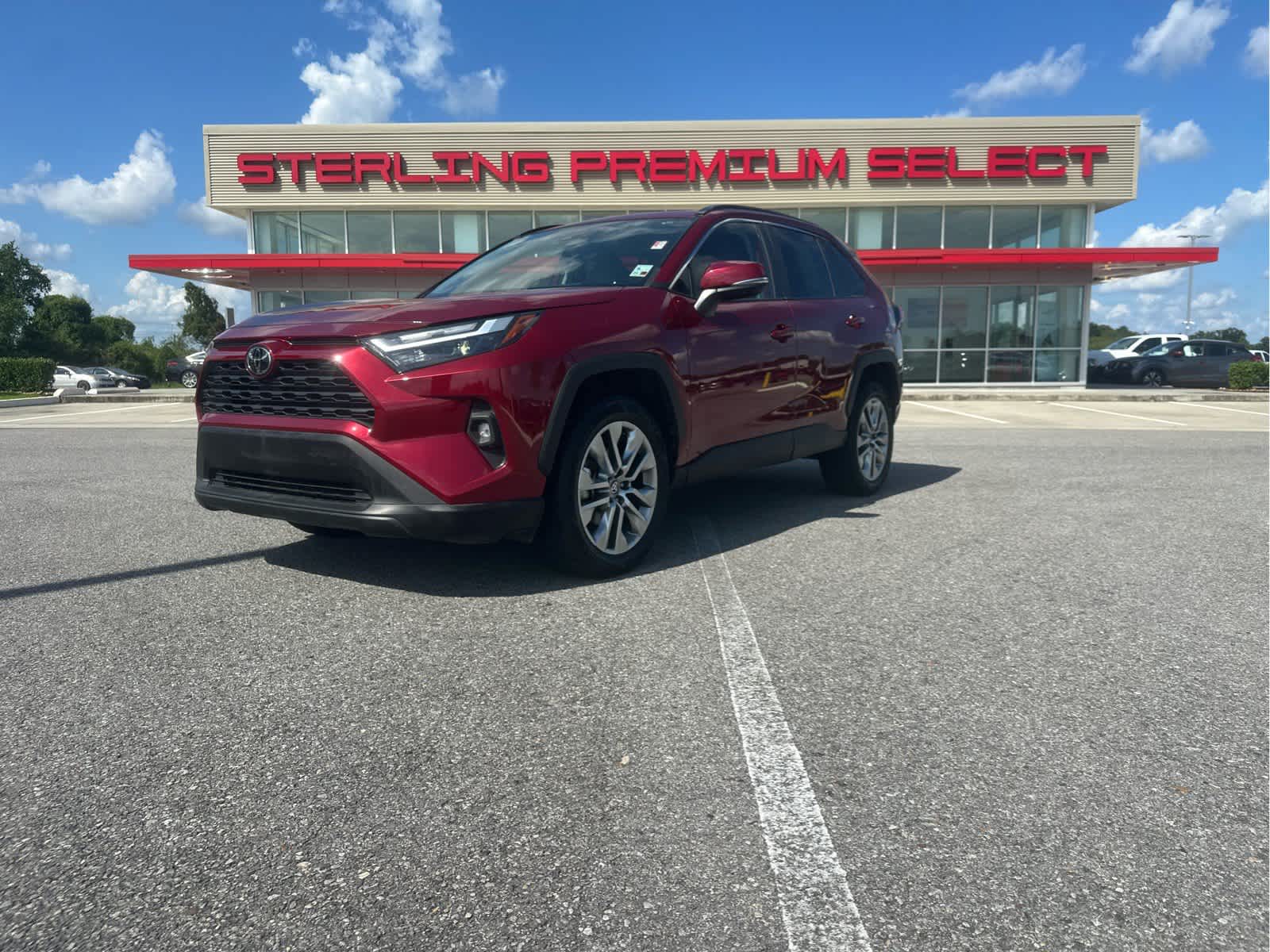Red (Ruby Flare Pearl) 2024 Toyota RAV4 SUV / Crossover Front-Wheel Drive 8-Speed Automatic