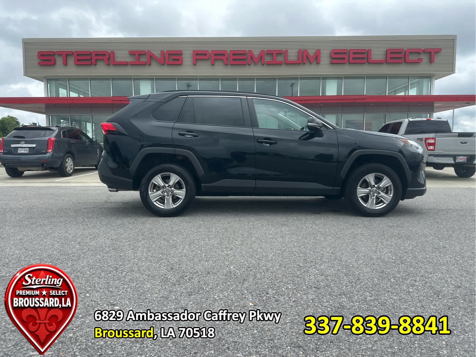 Midnight Black Metallic 2023 Toyota RAV4 SUV / Crossover Front-Wheel Drive 8-Speed Automatic