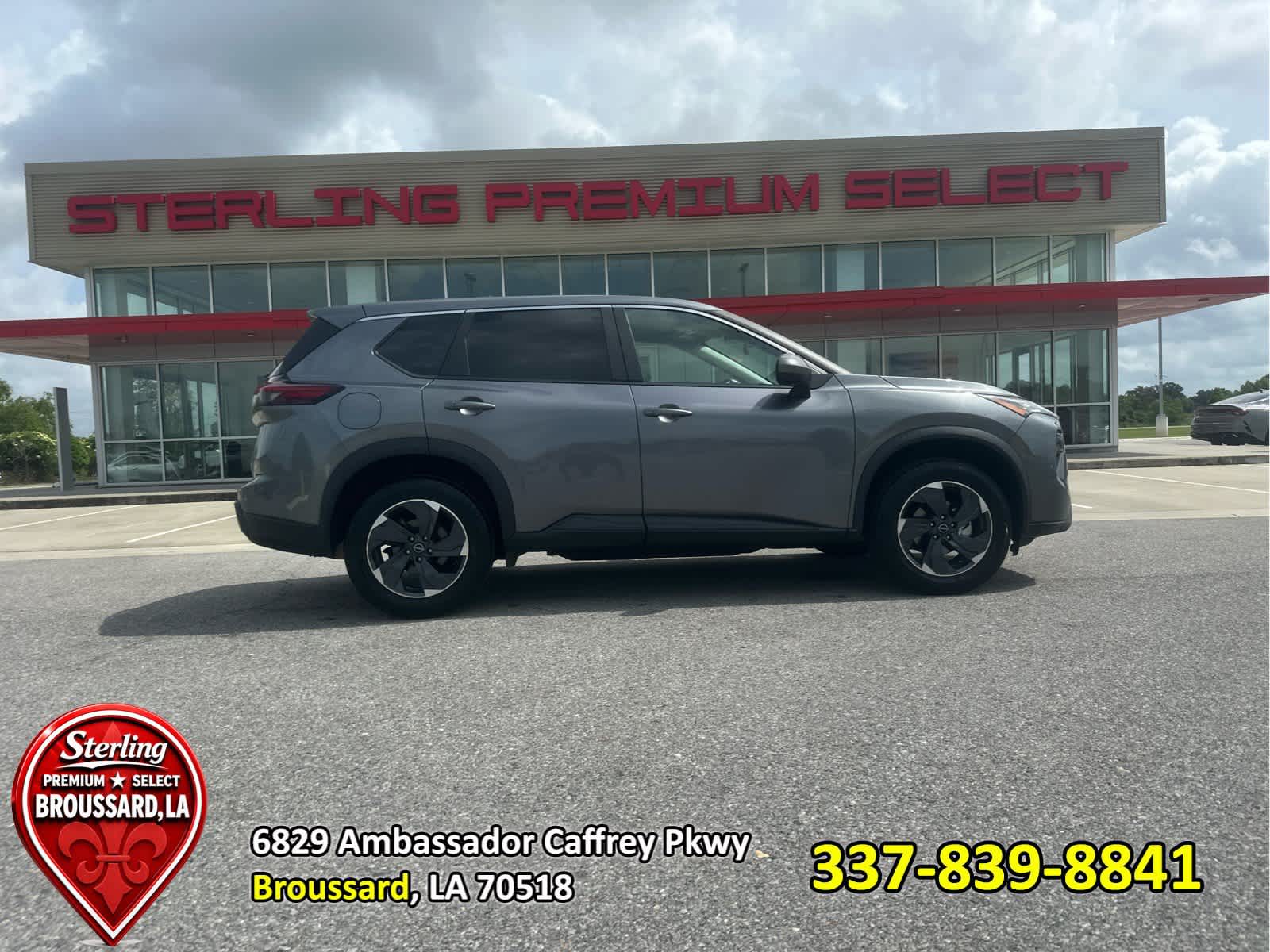 Gray (Gun Metallic) 2024 Nissan Rogue SUV / Crossover Front-Wheel Drive Continuously Variable Transmission