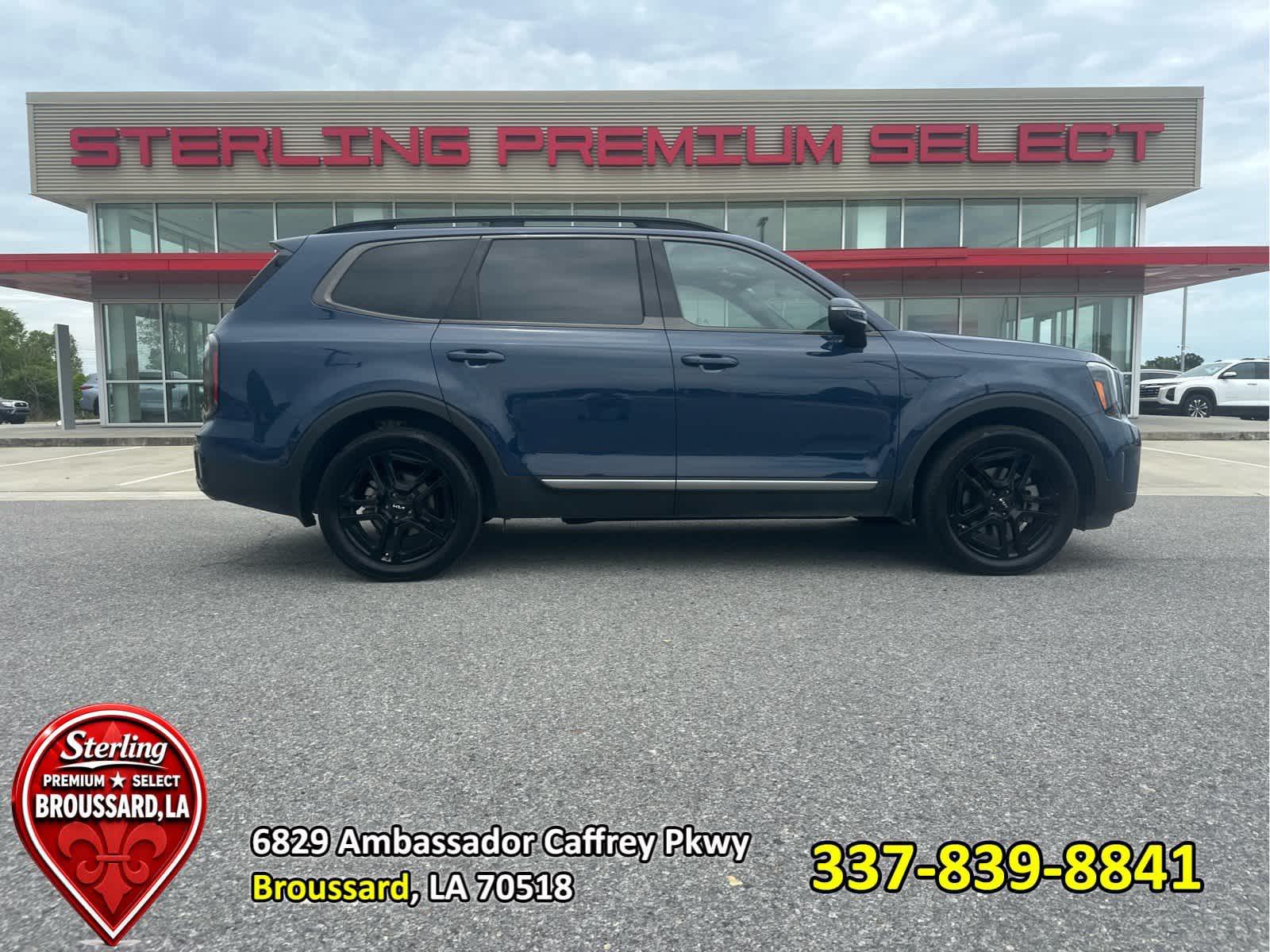 Midnight Lake Blue 2023 Kia Telluride SUV / Crossover All-Wheel Drive 8-Speed Automatic