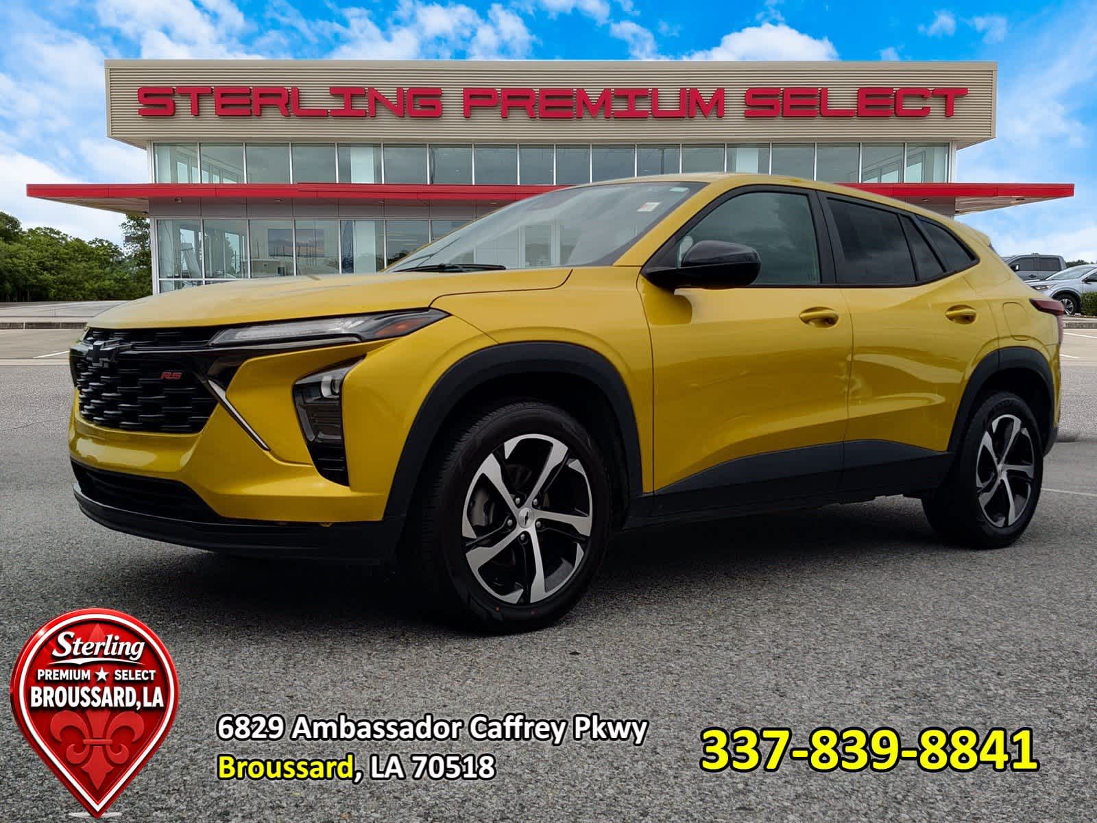 Nitro Yellow Metallic 2024 Chevrolet Trax SUV / Crossover Front-Wheel Drive 6-Speed Automatic