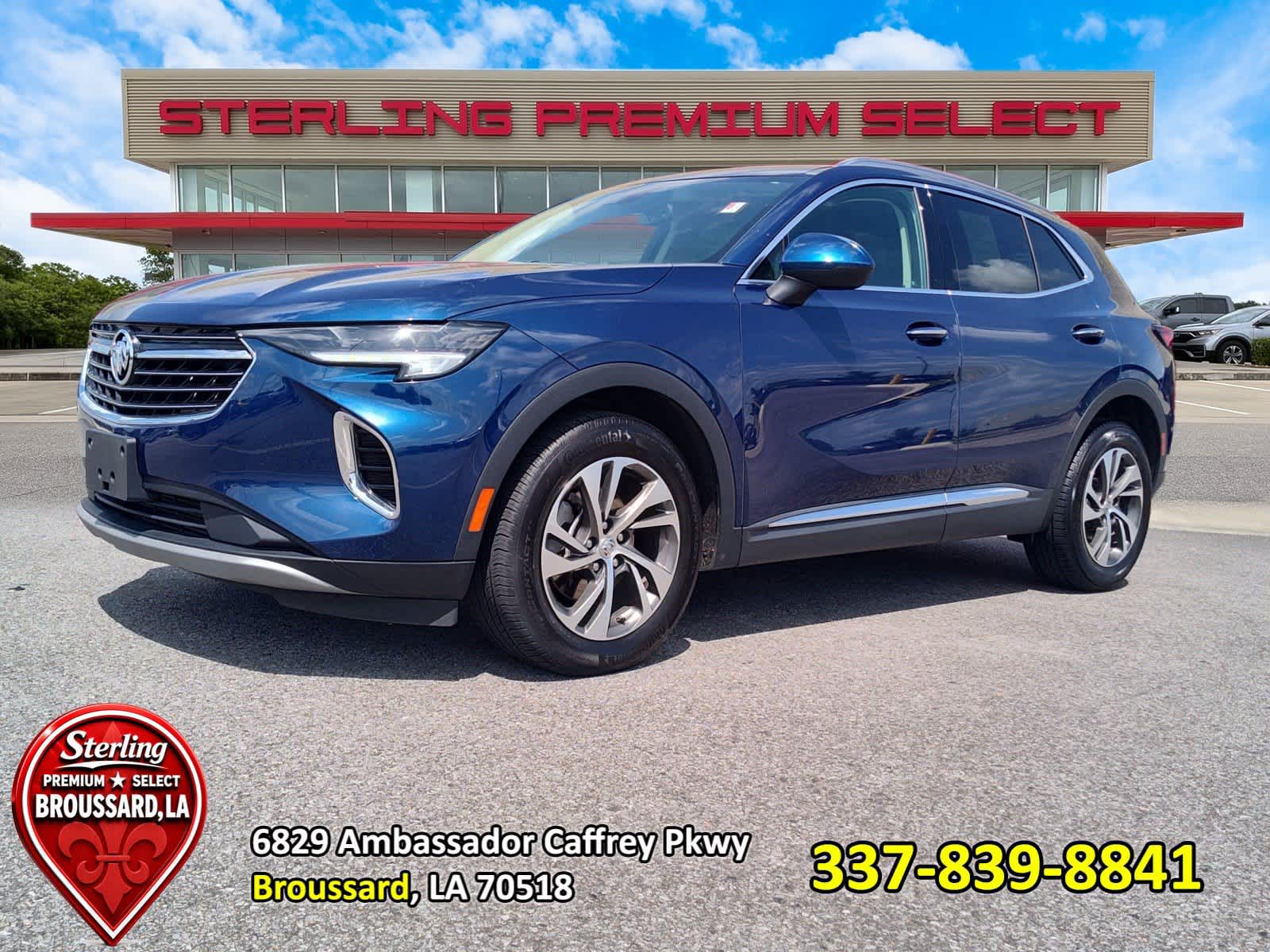 Sapphire Metallic 2023 Buick Envision SUV / Crossover Front-Wheel Drive 9-Speed Automatic