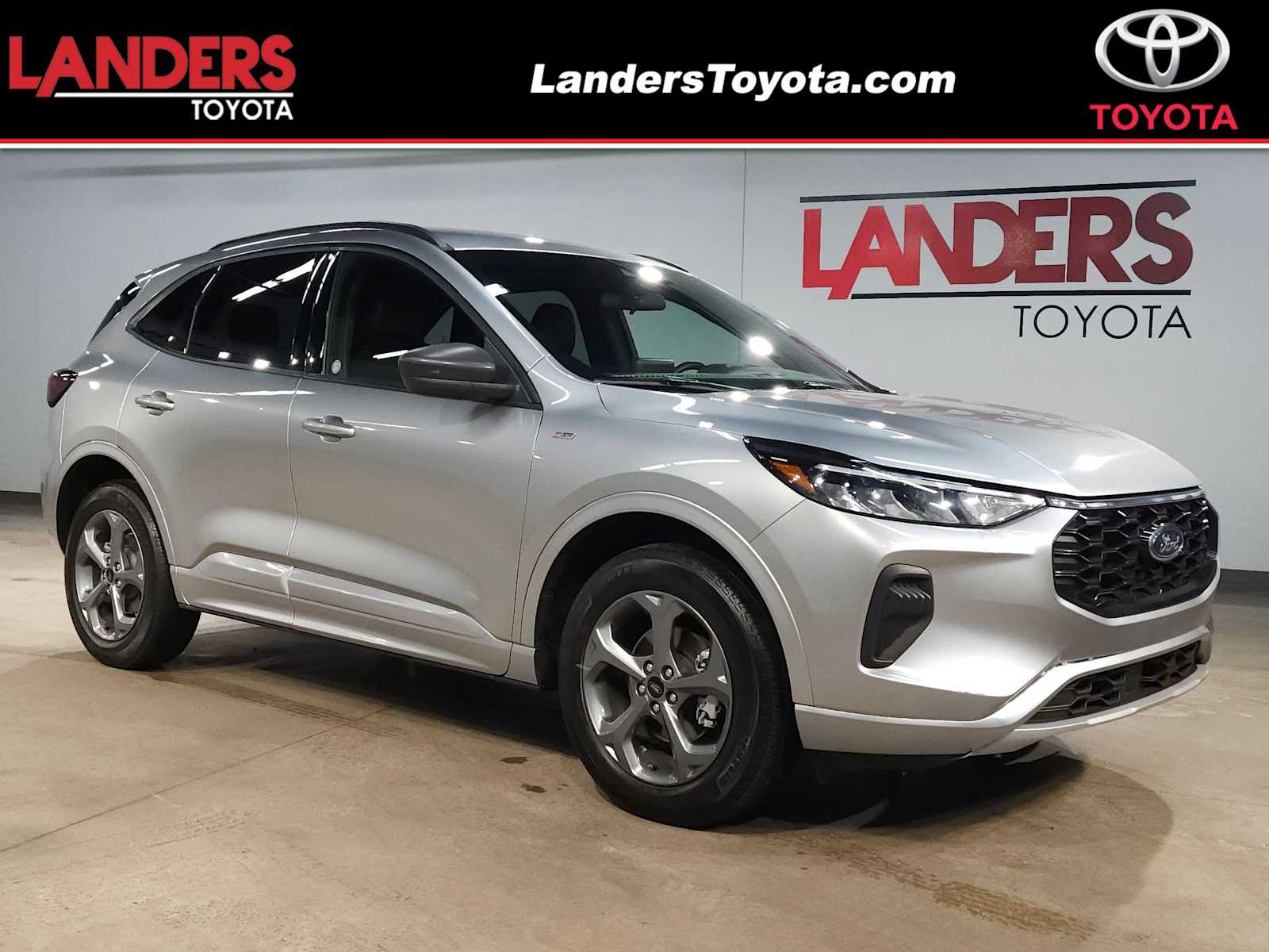 Silver 2024 Ford Escape ST-Line AWD SUV / Crossover All-Wheel Drive Automatic