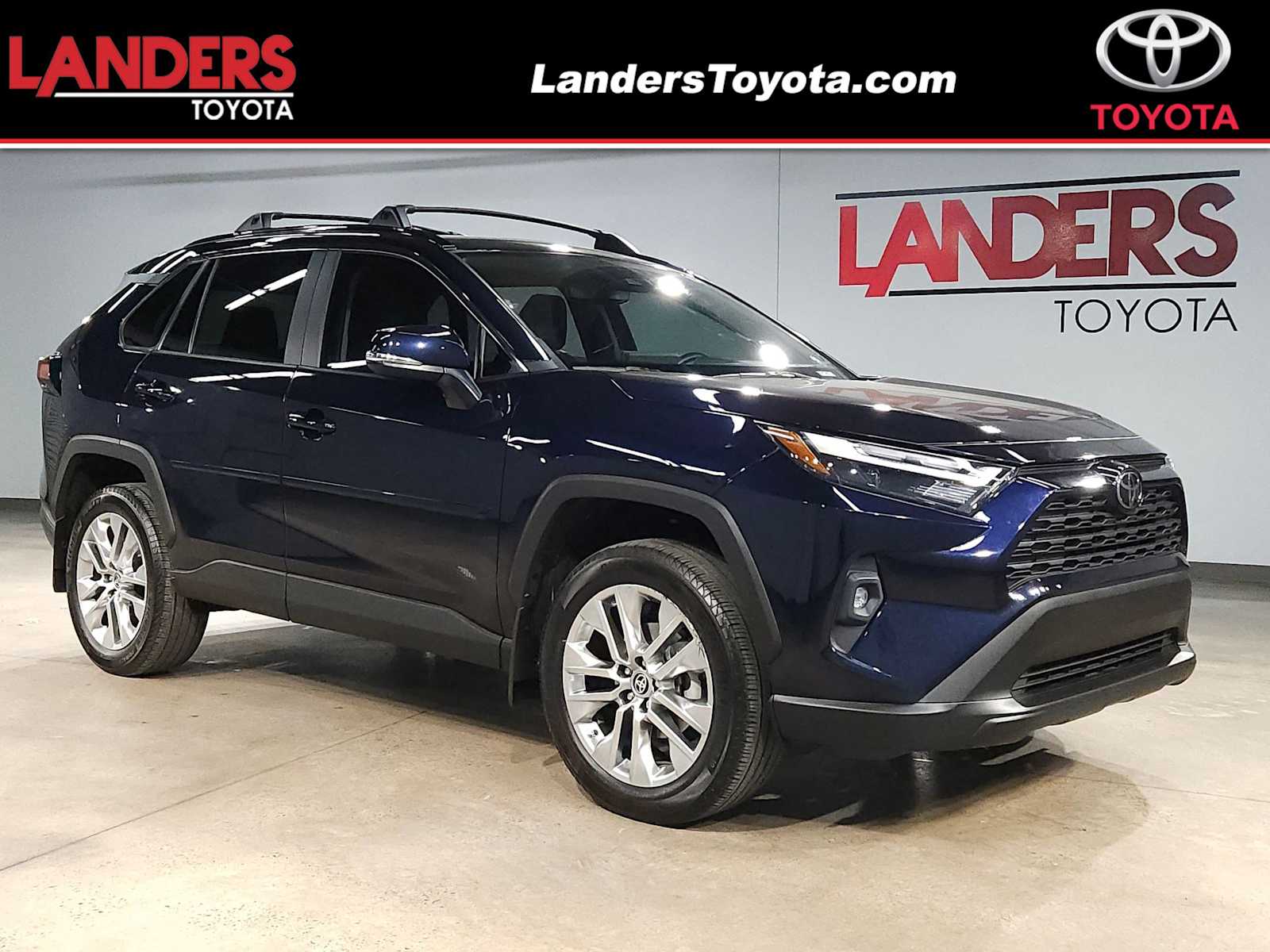 Blue 2024 Toyota RAV4 XLE Premium FWD SUV / Crossover Front-Wheel Drive Automatic