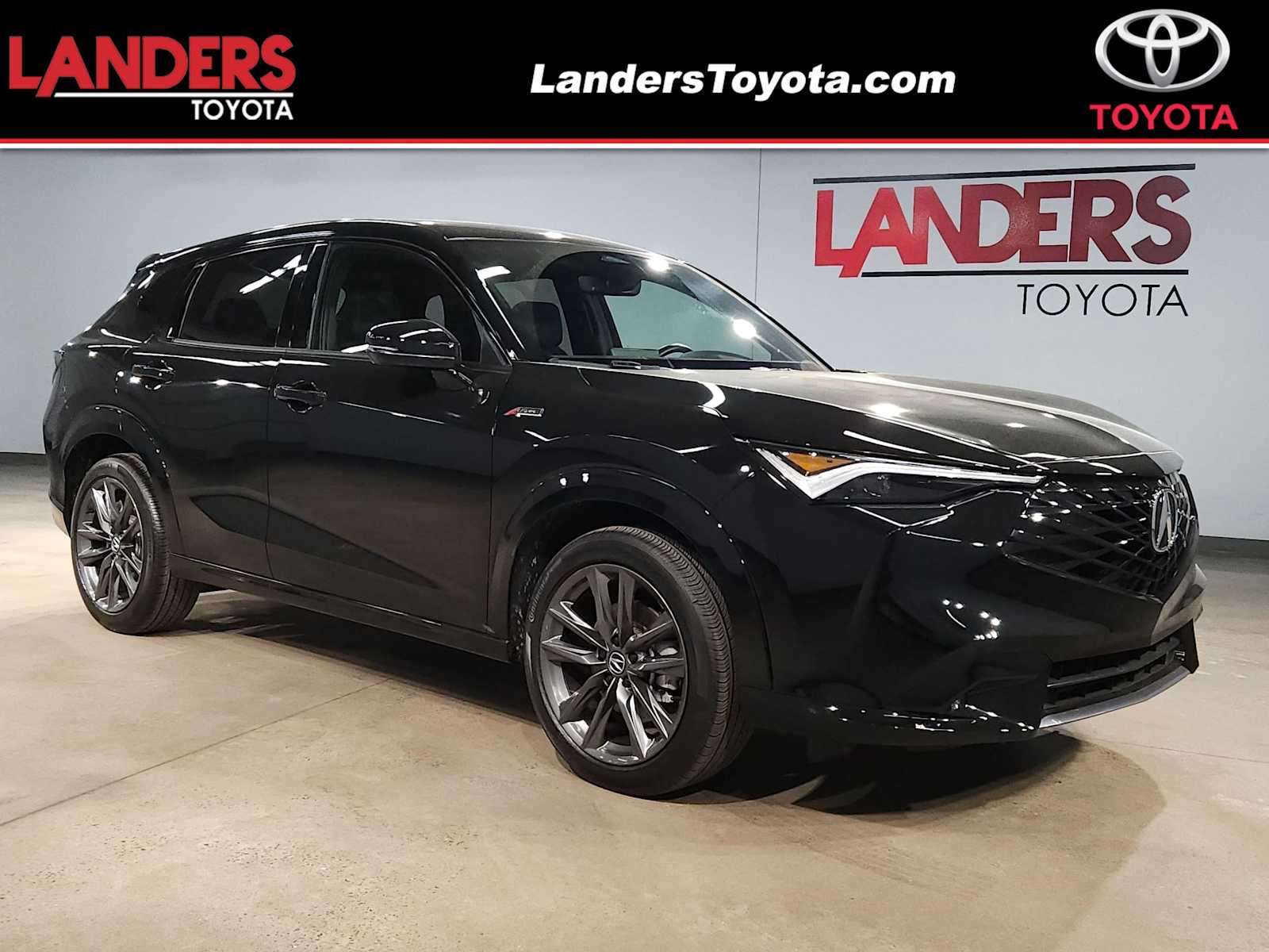 Black 2025 Acura ADX FWD with A-SPEC Package SUV / Crossover Front-Wheel Drive Continuously Variable Transmission