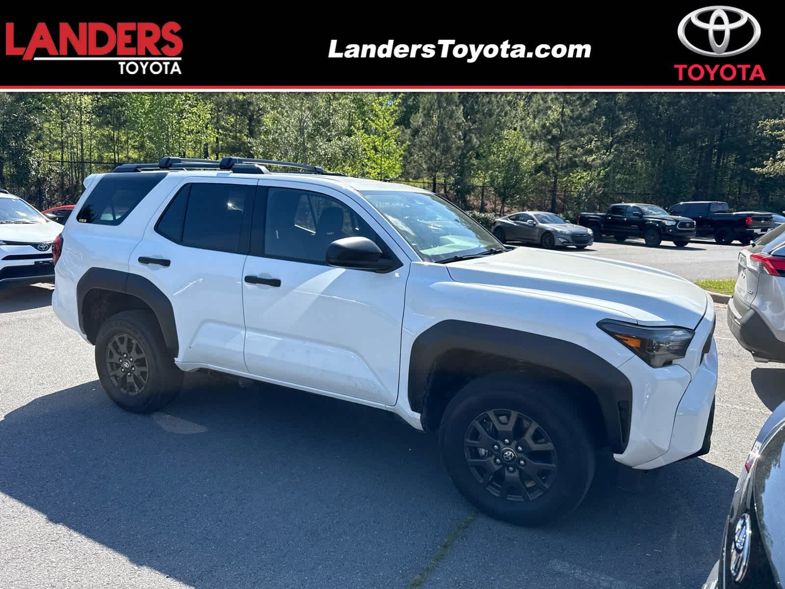 White 2025 Toyota 4Runner SR5 4WD SUV / Crossover Four-Wheel Drive Automatic