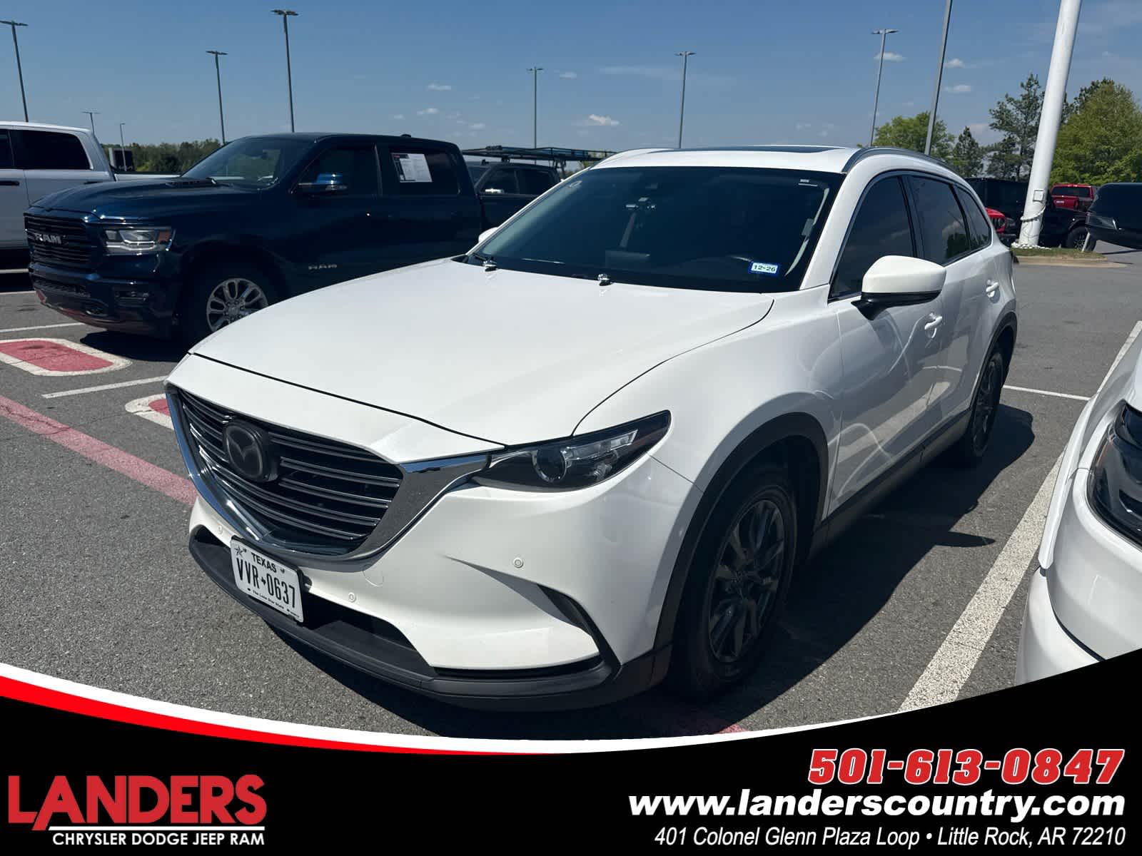 Snowflake White Pearl Mica 2020 Mazda CX-9 Touring AWD SUV / Crossover All-Wheel Drive 6-Speed Automatic