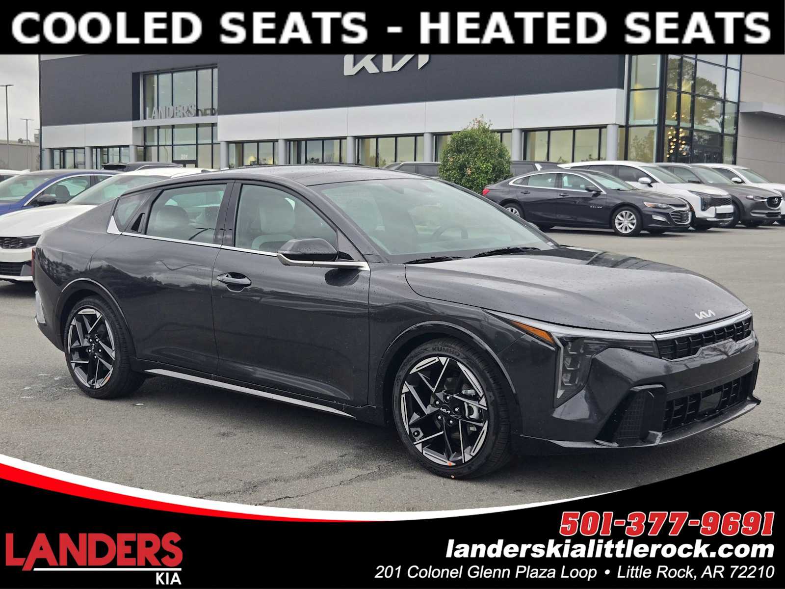 Interstellar Gray 2025 Kia K4 GT-Line FWD Sedan Front-Wheel Drive Continuously Variable Transmission