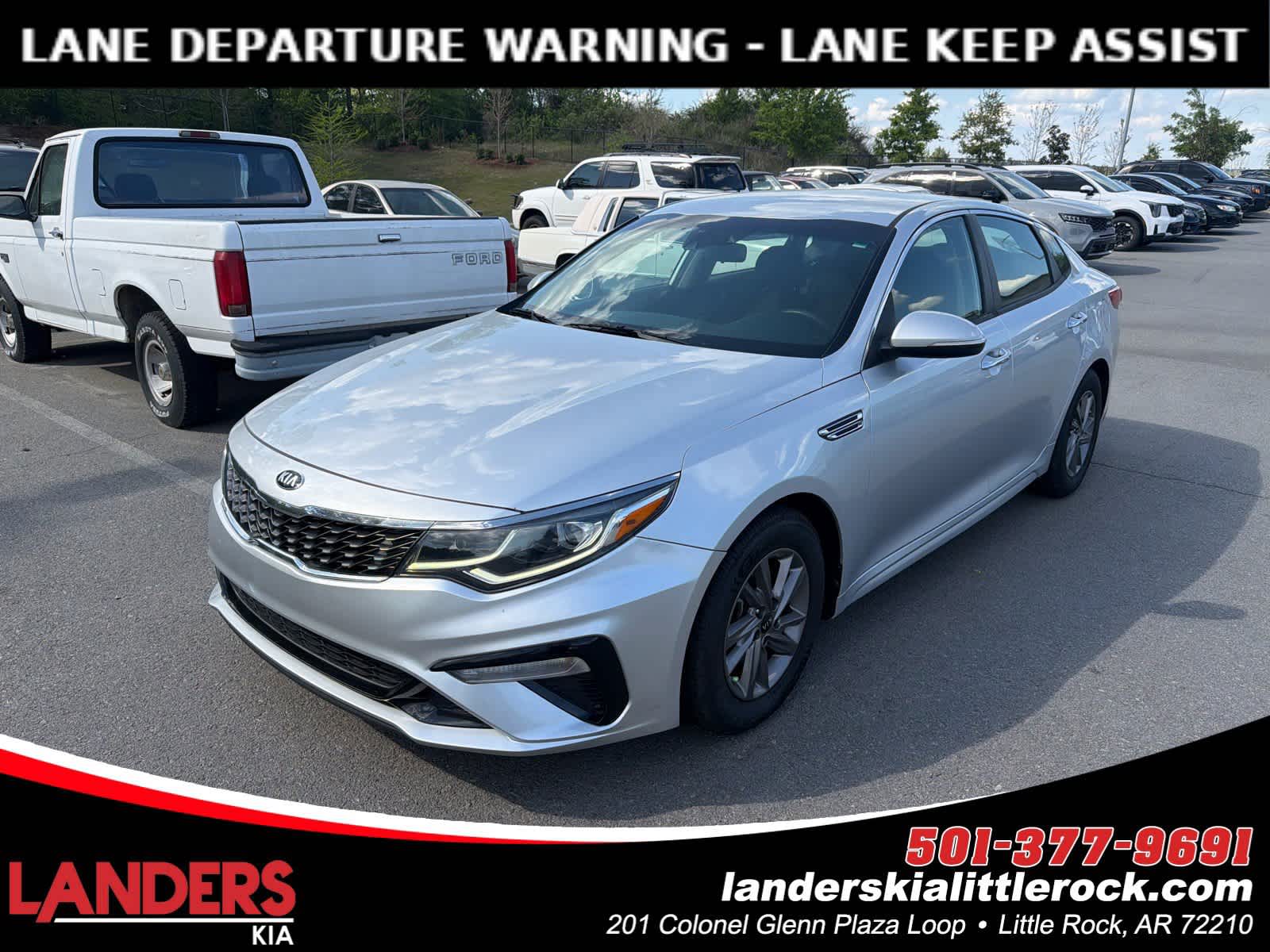 Silver 2020 Kia Optima LX FWD Sedan Front-Wheel Drive Automatic
