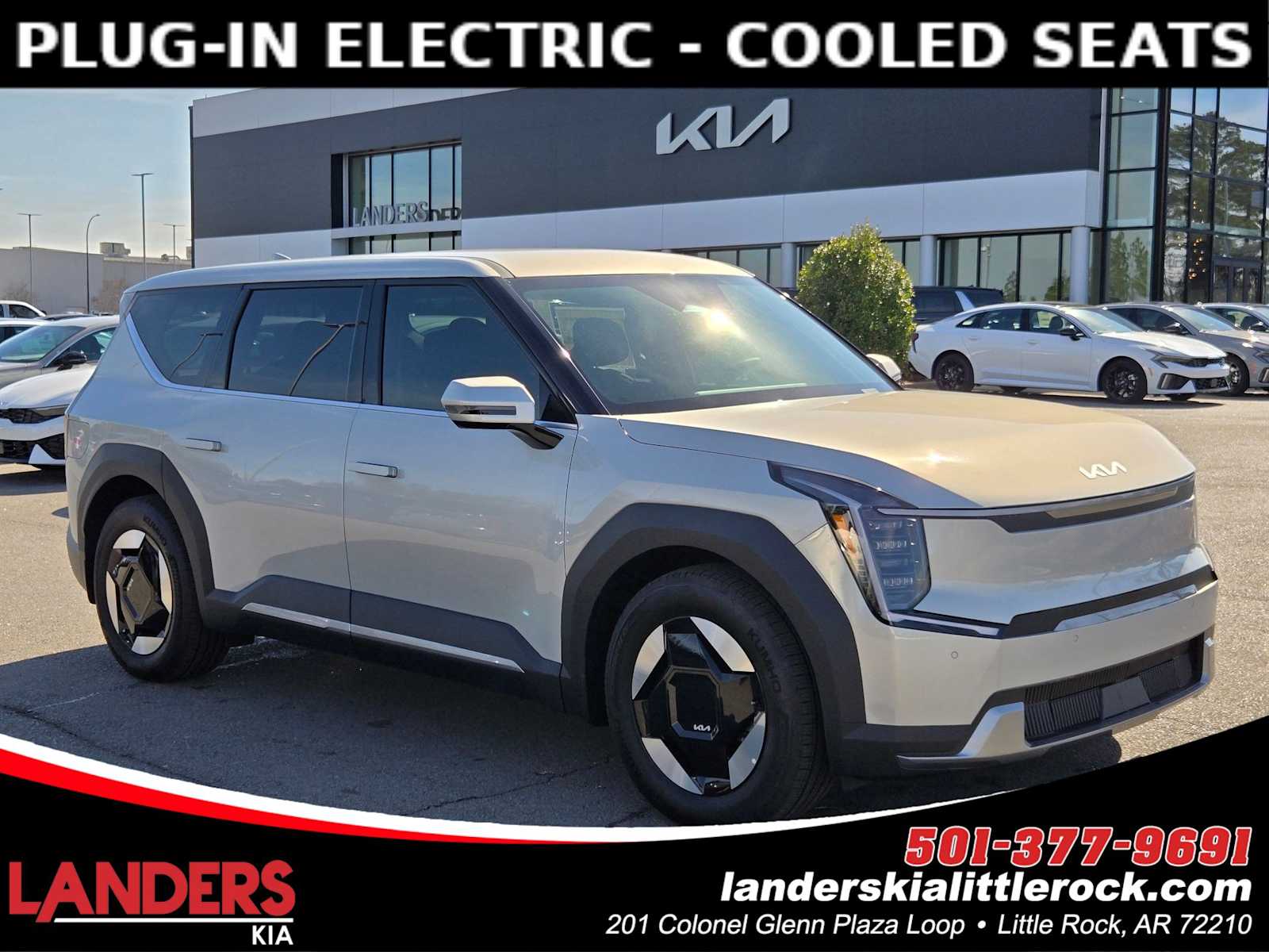 White (Ivory) 2026 Kia EV9 Light RWD SUV / Crossover Rear-Wheel Drive 1-Speed Automatic