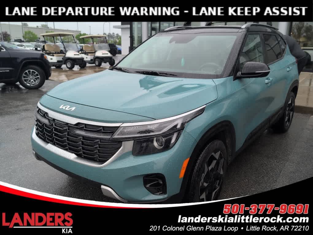 Blue 2025 Kia Seltos S FWD SUV / Crossover Front-Wheel Drive Continuously Variable Transmission