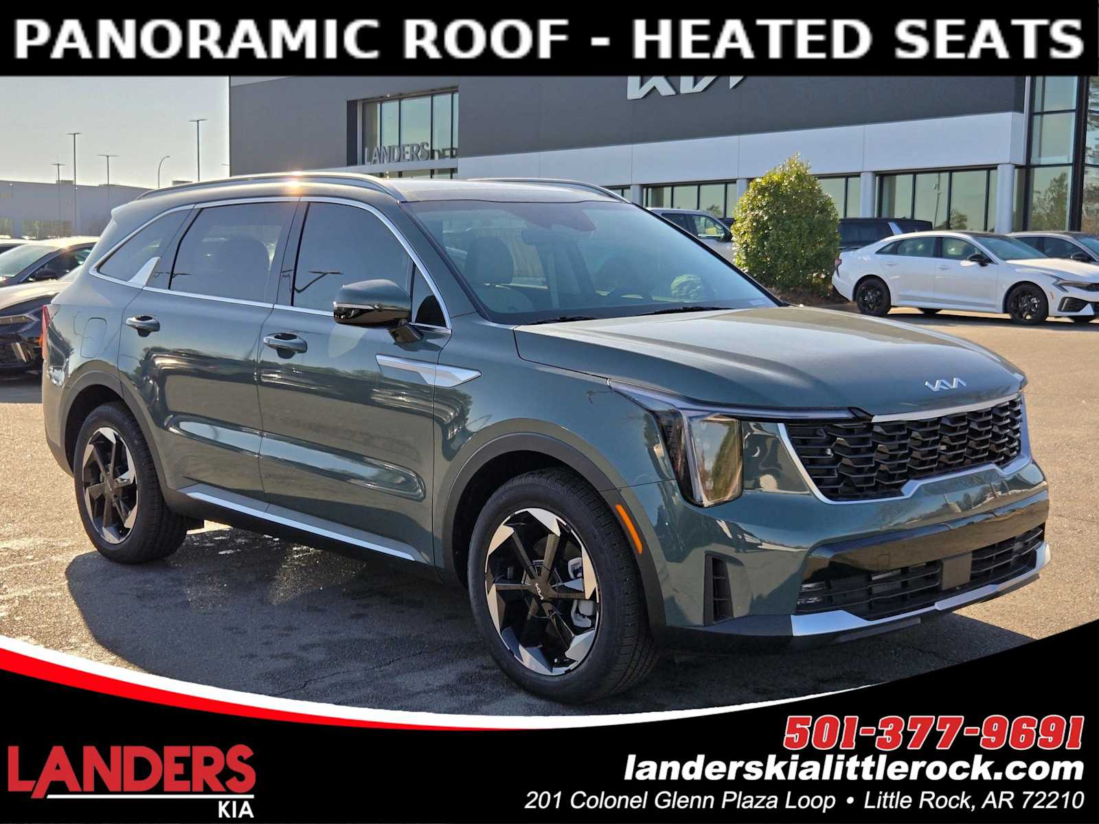 Cityscape Green 2026 Kia Sorento Plug-In Hybrid EX AWD SUV / Crossover All-Wheel Drive 6-Speed Automatic