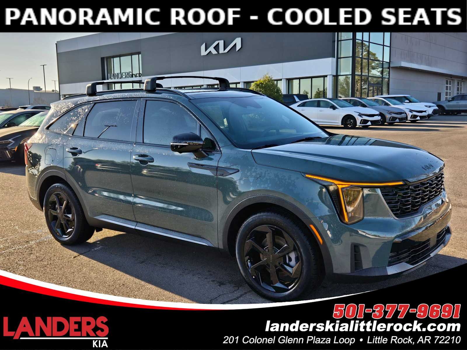 Cityscape Green 2026 Kia Sorento Plug-In Hybrid SX AWD SUV / Crossover 6-Speed Automatic