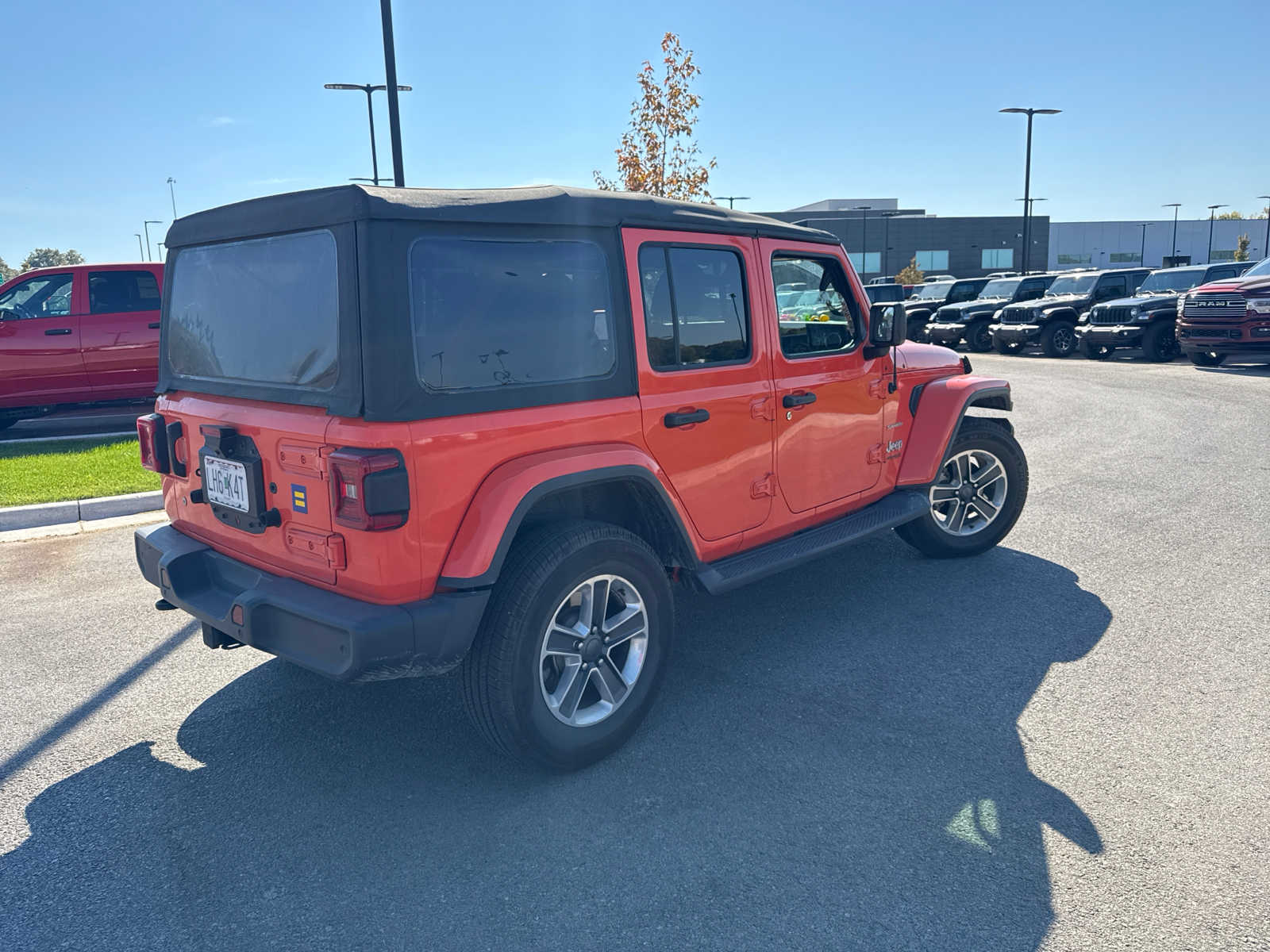 2018 Jeep Wrangler Unlimited Sahara 4