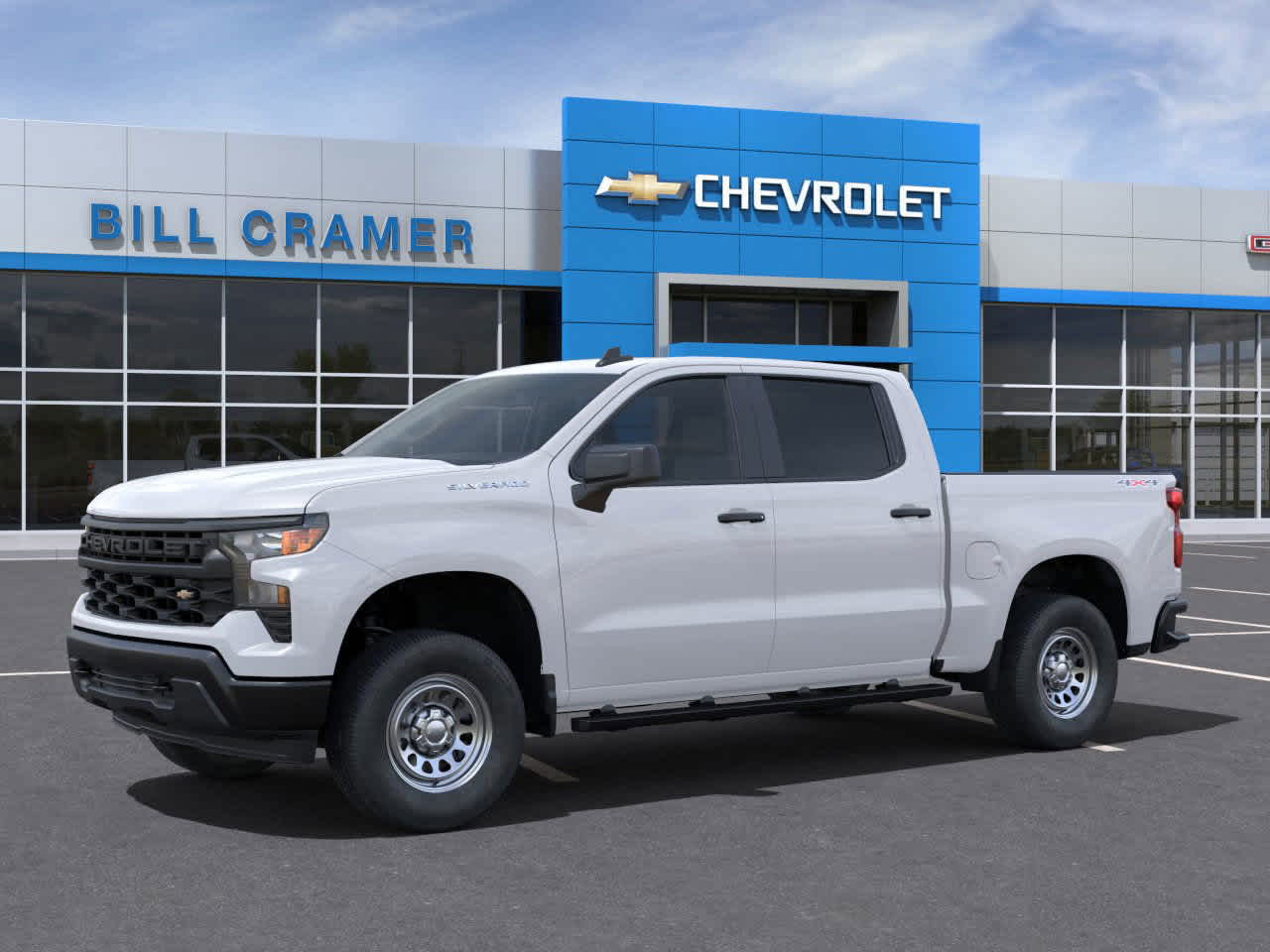 2025 Chevrolet Silverado 1500 Work Truck 4WD Crew Cab 147 3