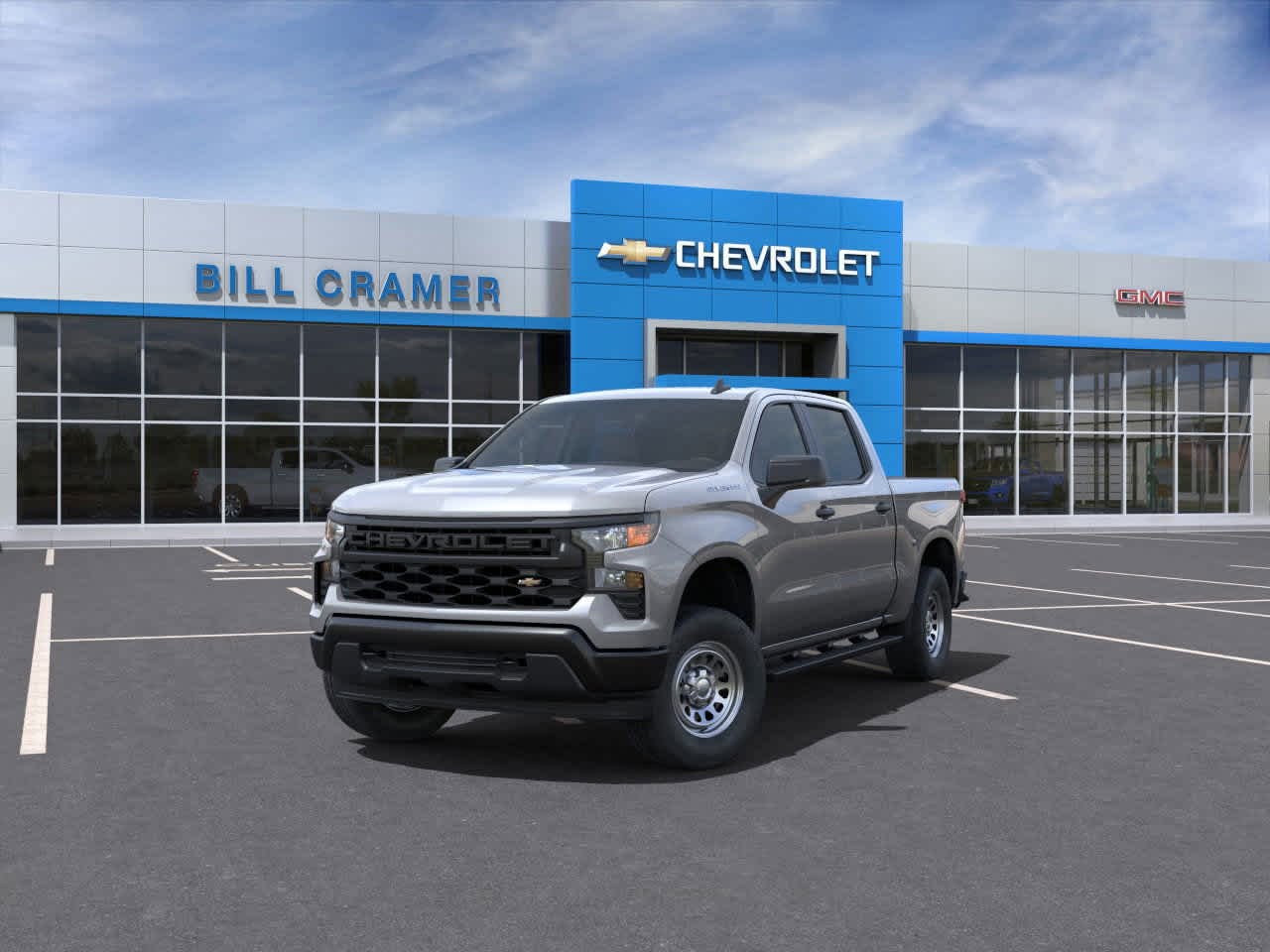 2025 Chevrolet Silverado 1500 Work Truck 4WD Crew Cab 147 9