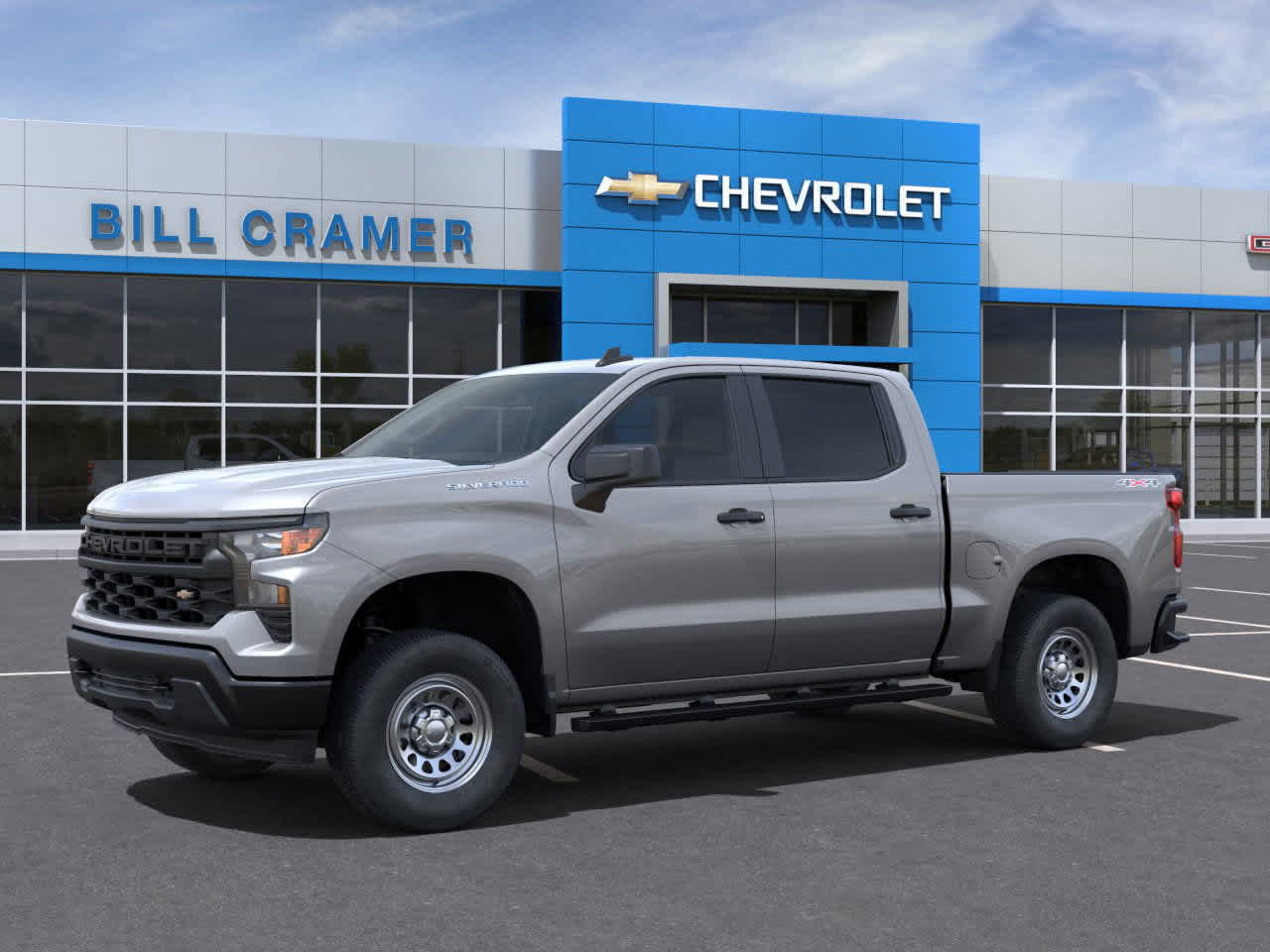 2025 Chevrolet Silverado 1500 Work Truck 4WD Crew Cab 147 3