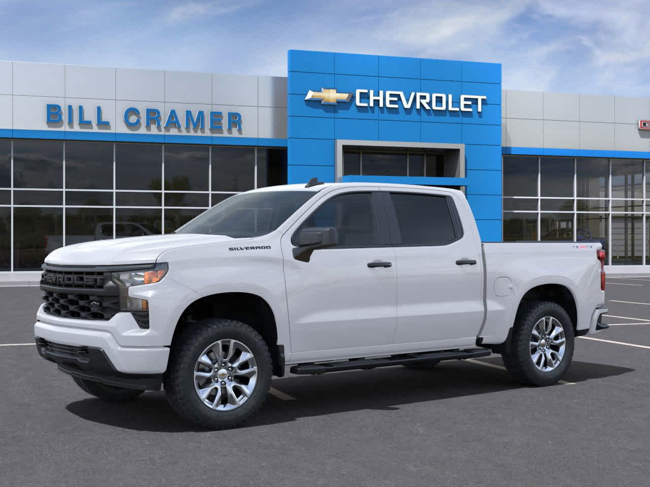 2025 Chevrolet Silverado 1500 Custom 4WD Crew Cab 147 3