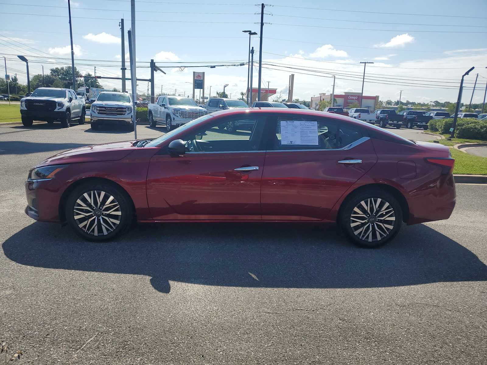 Red (Scarlet Ember) 2025 Nissan Altima 2.5 SV FWD Sedan Front-Wheel Drive Continuously Variable Transmission