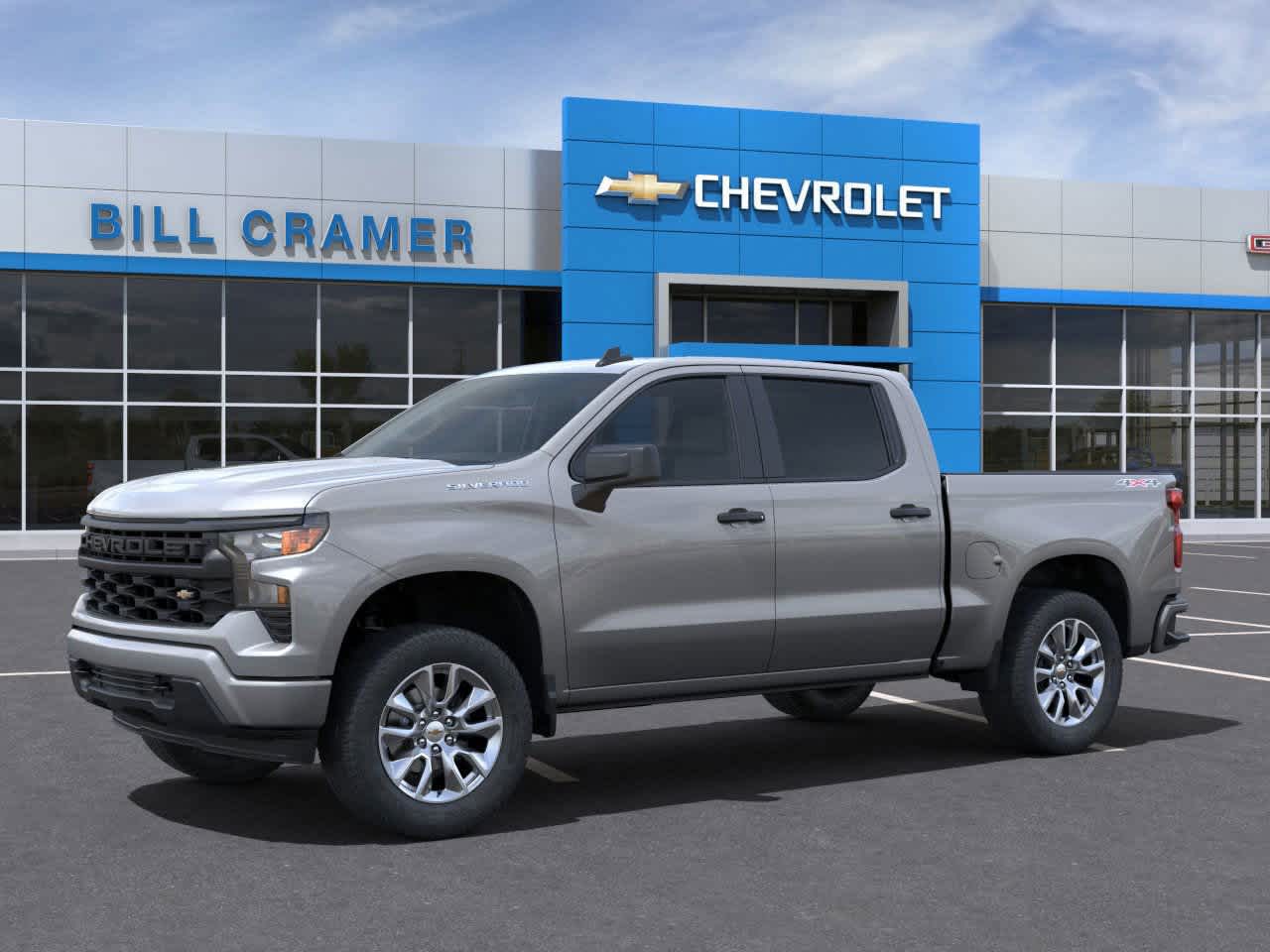 2024 Chevrolet Silverado 1500 Custom 4WD Crew Cab 147 3