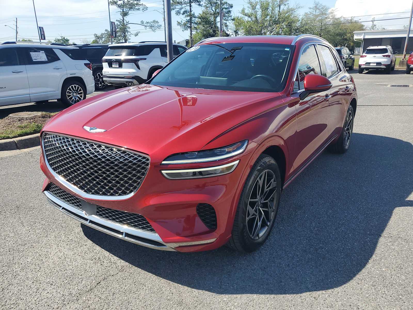 Mauna Red 2022 Genesis GV70 2.5T AWD SUV / Crossover All-Wheel Drive 8-Speed Automatic