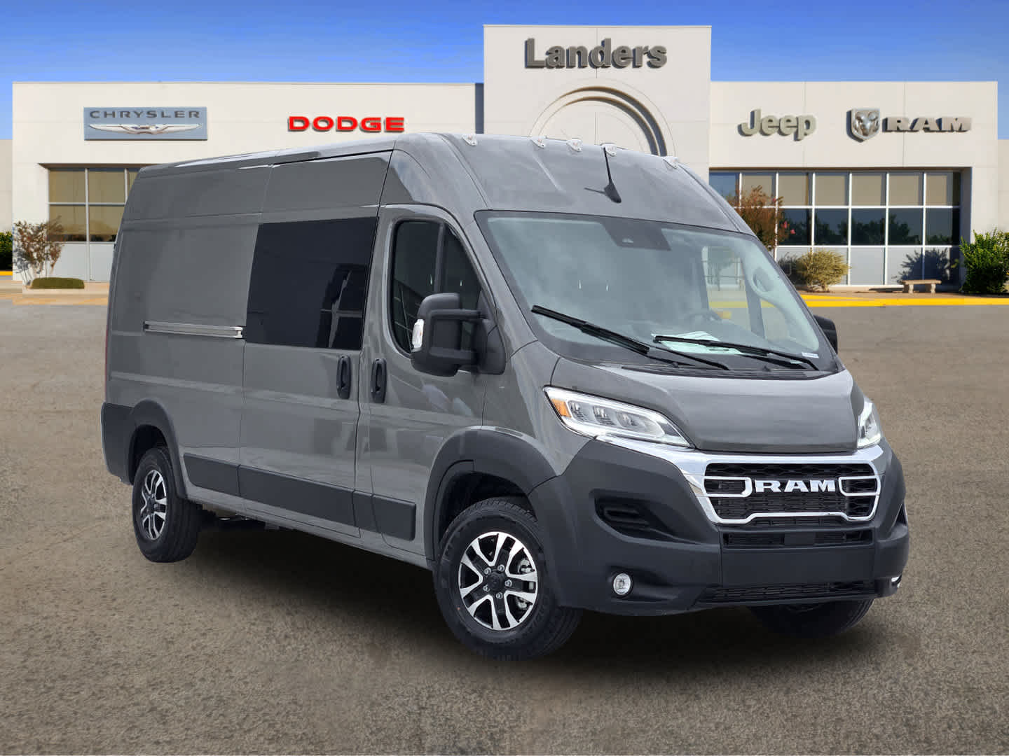 Ceramic White 2026 RAM ProMaster 2500 SLT 159 High Roof Cargo Van FWD Van Front-Wheel Drive 9-Speed Automatic