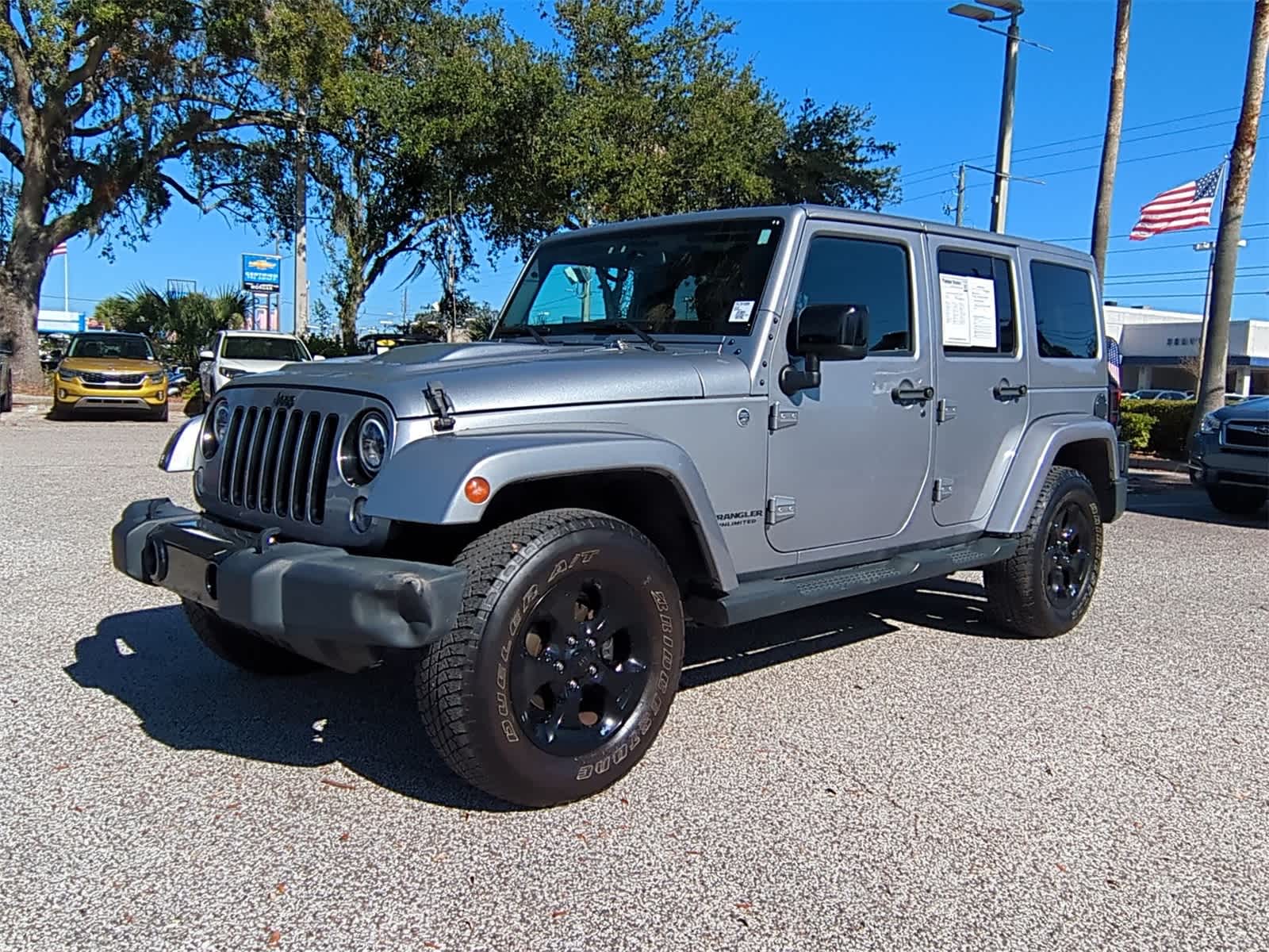 Used 2015 Jeep Wrangler Unlimited Altitude with VIN 1C4BJWEG4FL751589 for sale in Tampa, FL