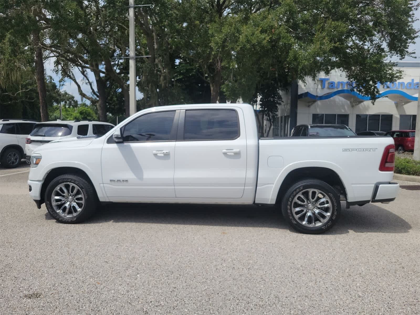 Used 2021 RAM Ram 1500 Pickup Laramie with VIN 1C6RREJT3MN768705 for sale in Tampa, FL