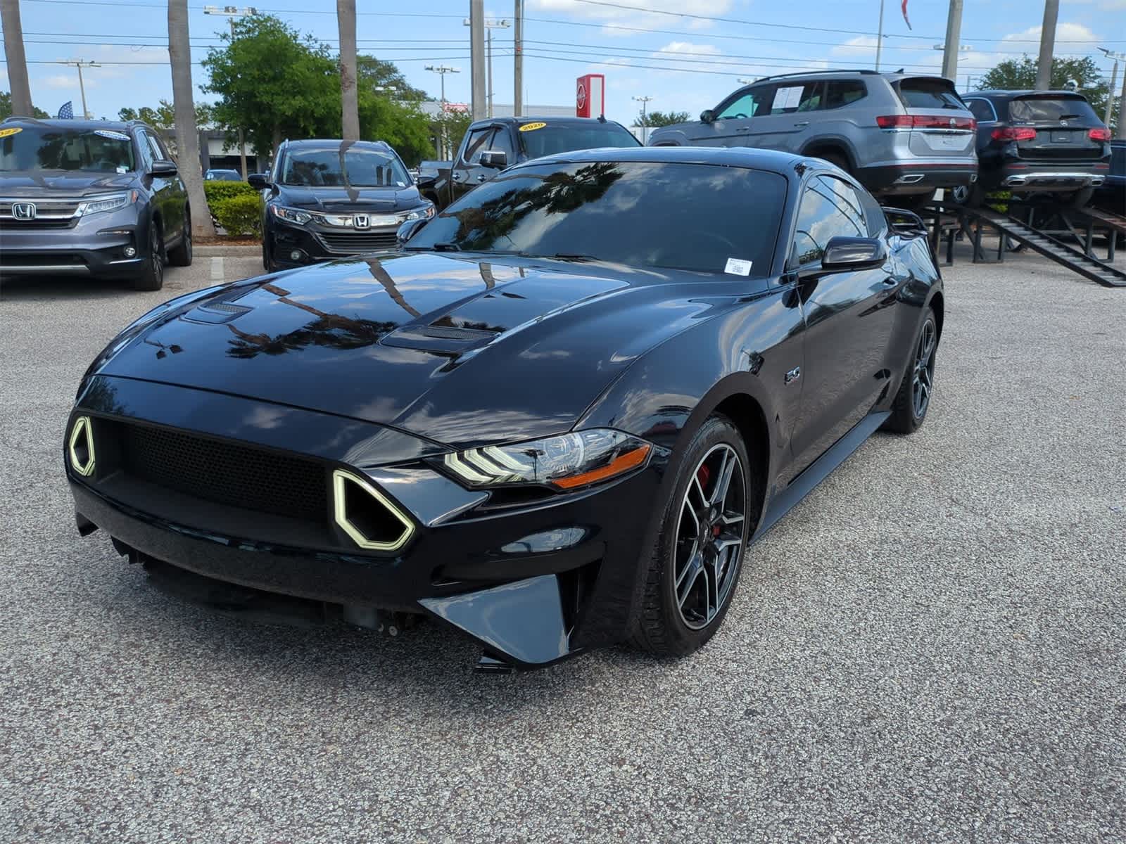 Used 2021 Ford Mustang GT Premium with VIN 1FA6P8CF7M5151632 for sale in Tampa, FL